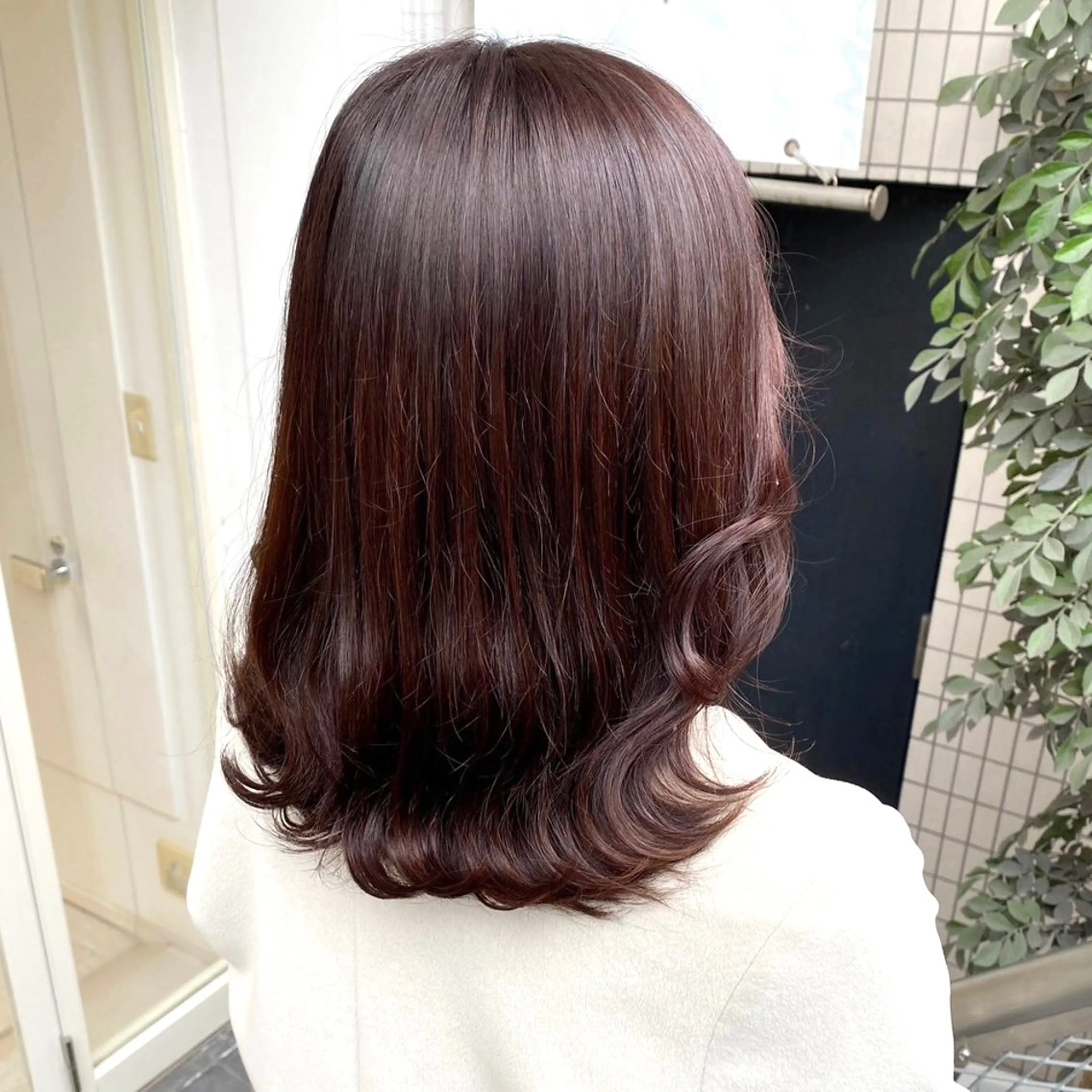 ショート カラー ブラウンカラー ピンクカラー ピンクブラウン ParveMix いしいまお🌼のヘアスタイル