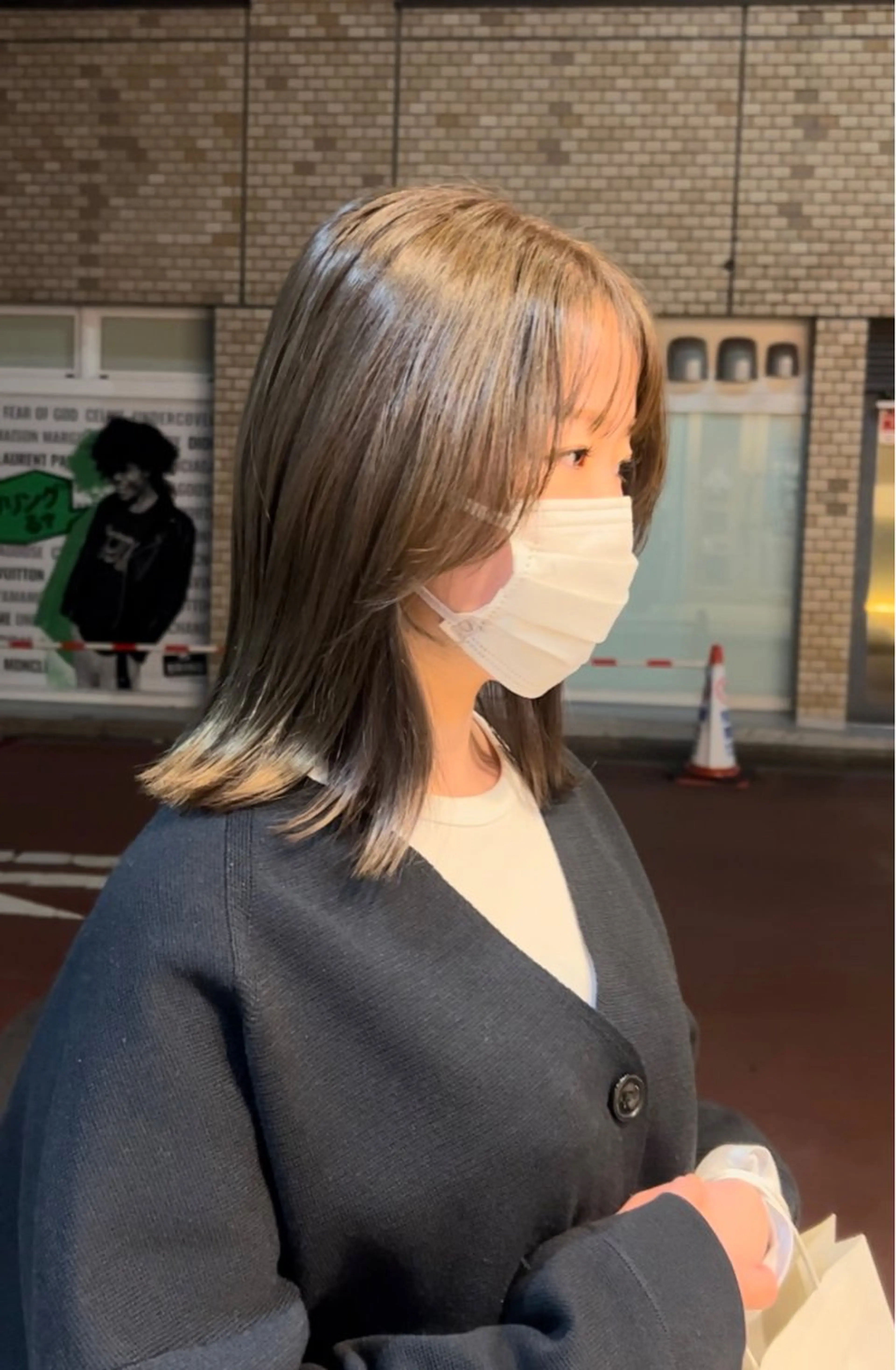 ミディアム SCEN所属・田中 千尋のヘアスタイル
