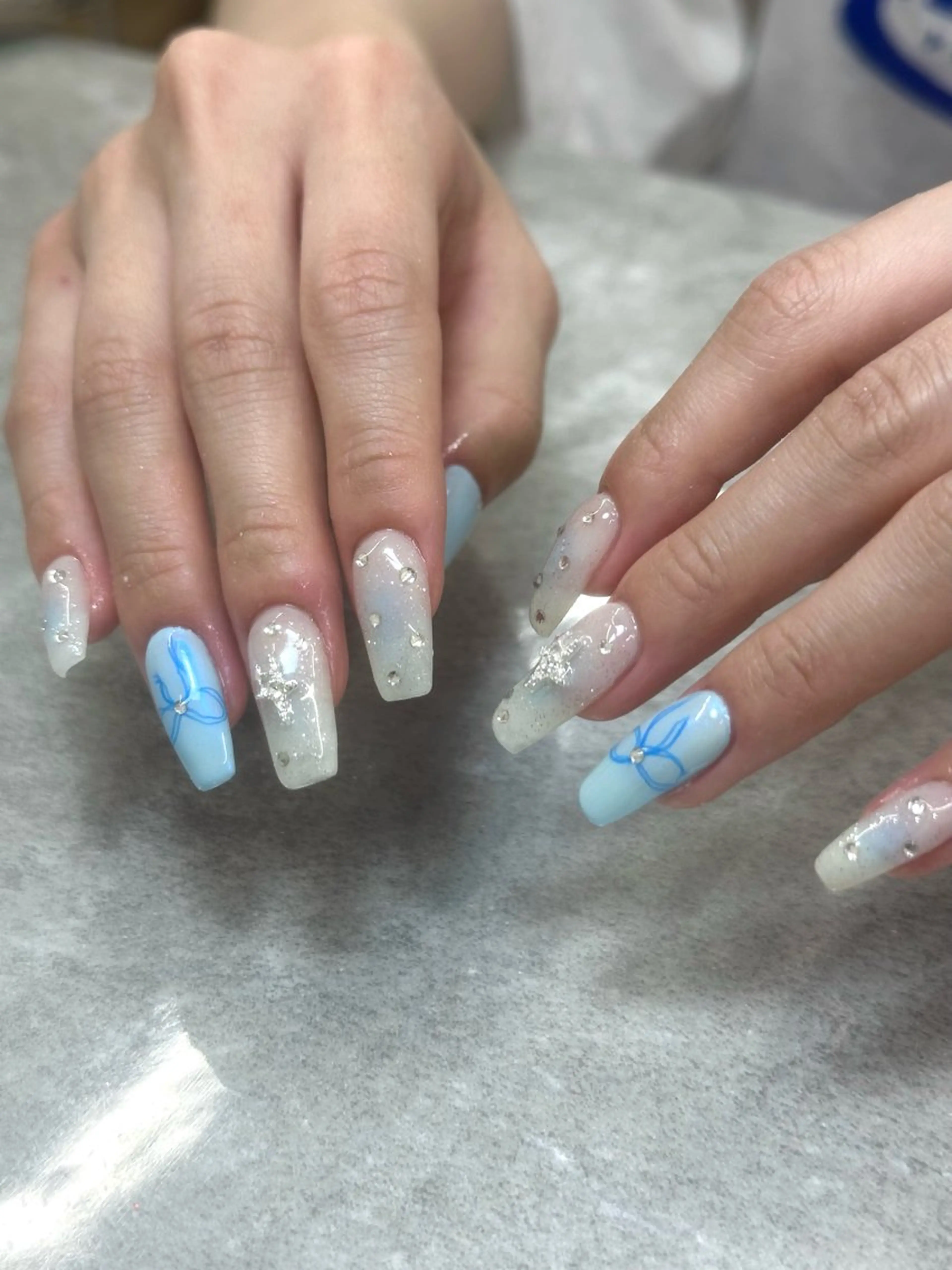 【長さだしmenu💅】🎀ིྀネイルアートし放題🎀ིྀ長さだし1~5本¥6,440~の写真