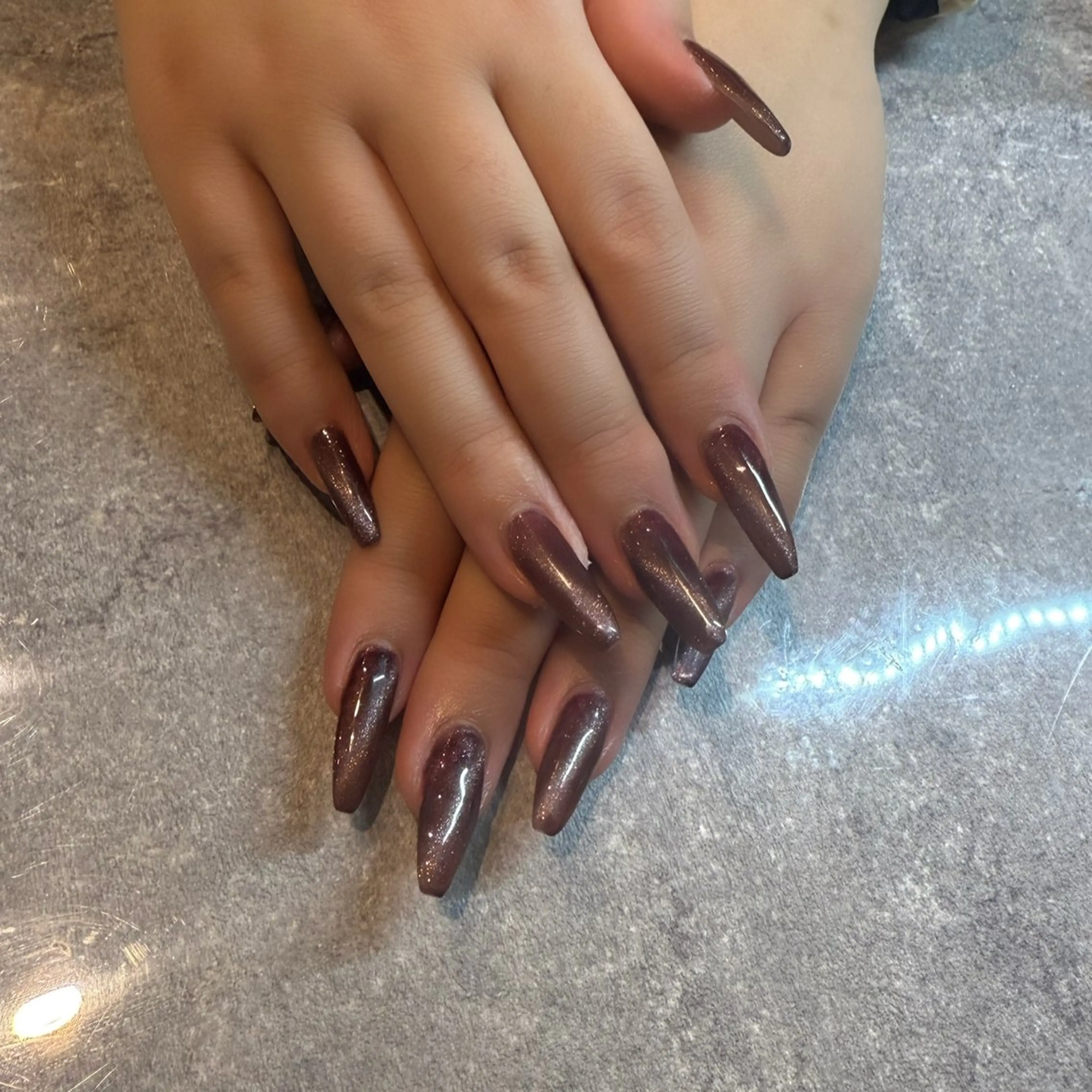 ネイル マグネットネイル 山田 夏乃のネイルデザイン