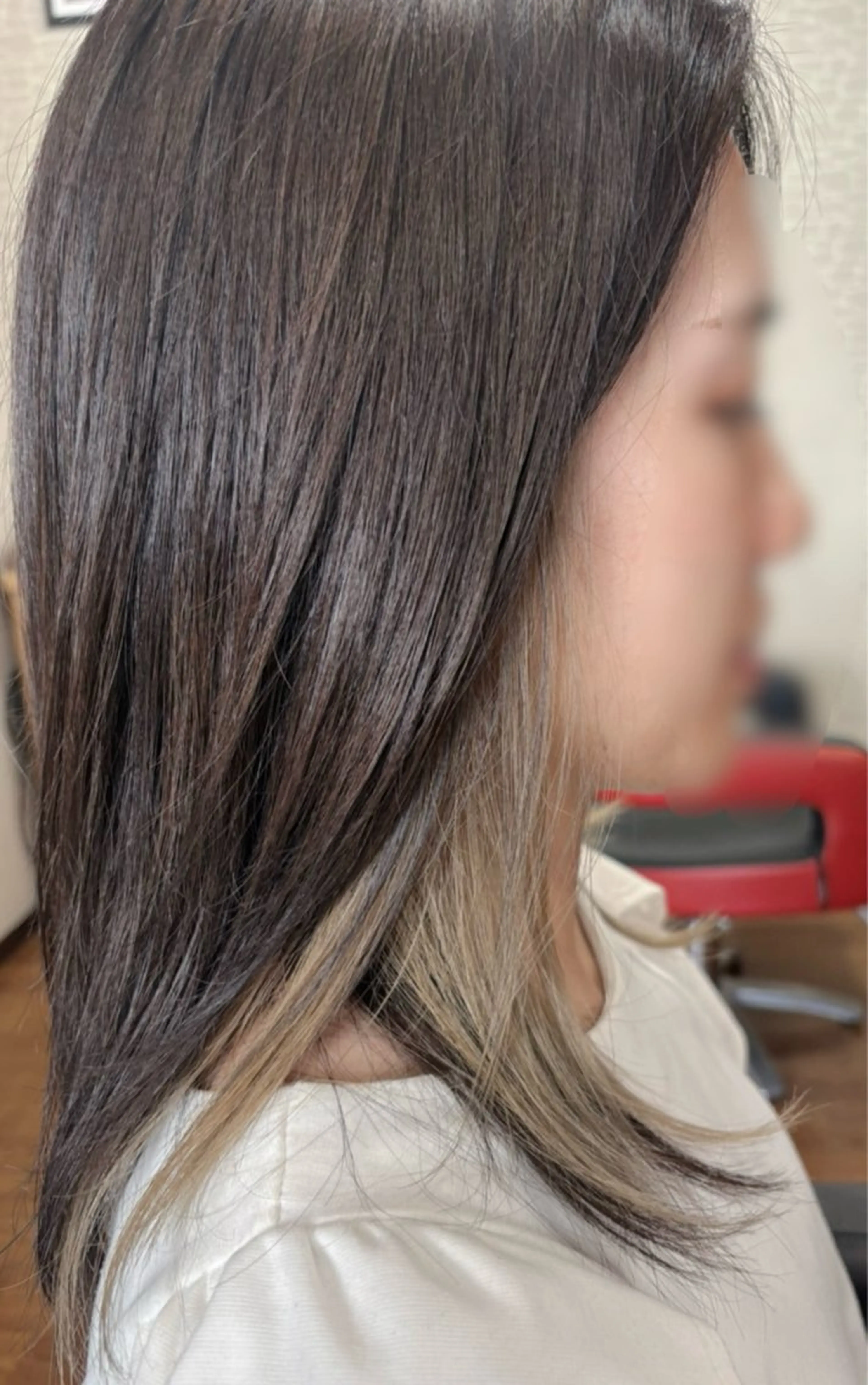 ミディアム カット ヘアカラー トリートメント HAIR MAKE GLOSSY所属・⭐︎ SAYAKAのヘアスタイル