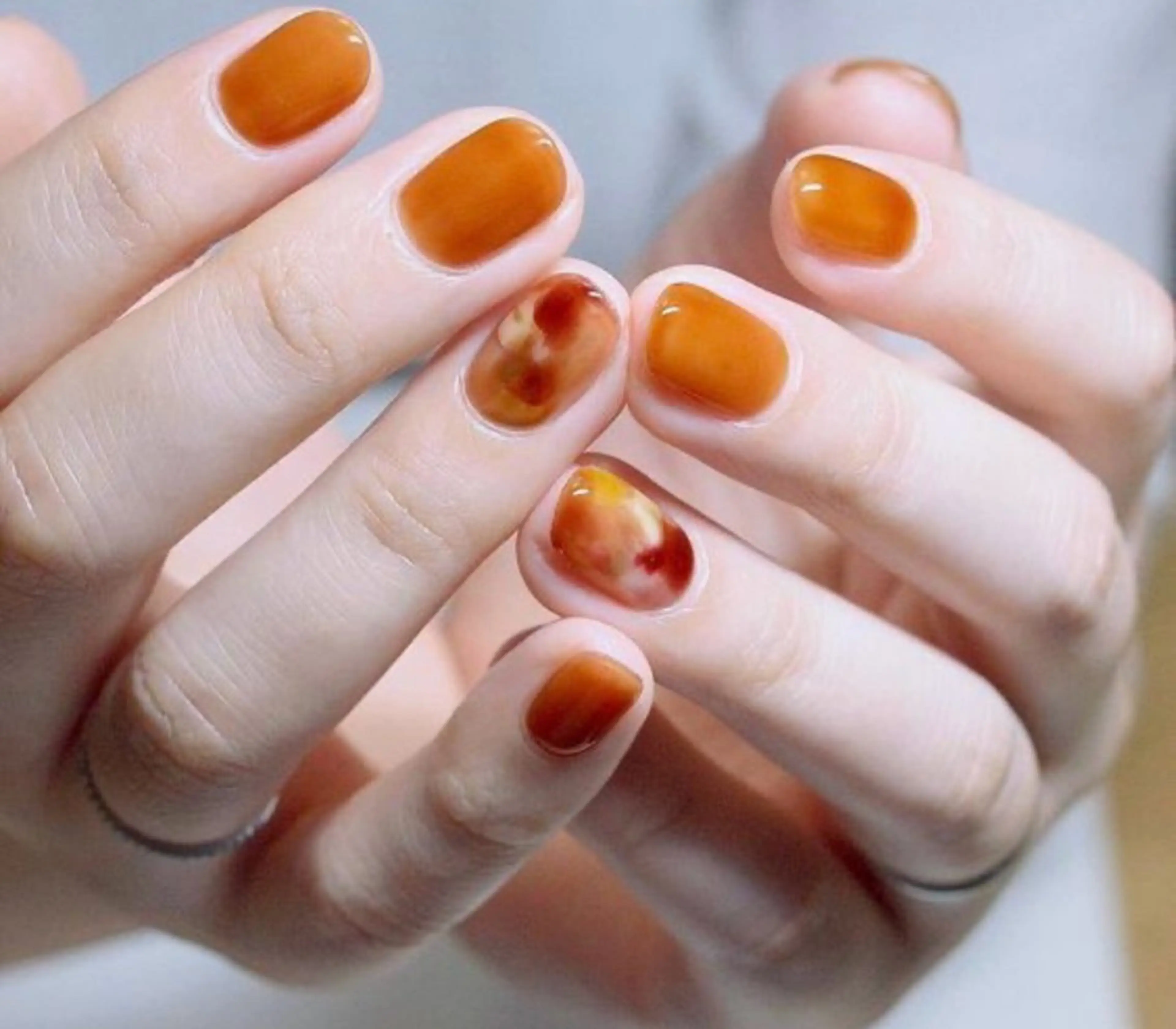 ネイル ニュアンスネイル ヒナタ アサカのネイルデザイン