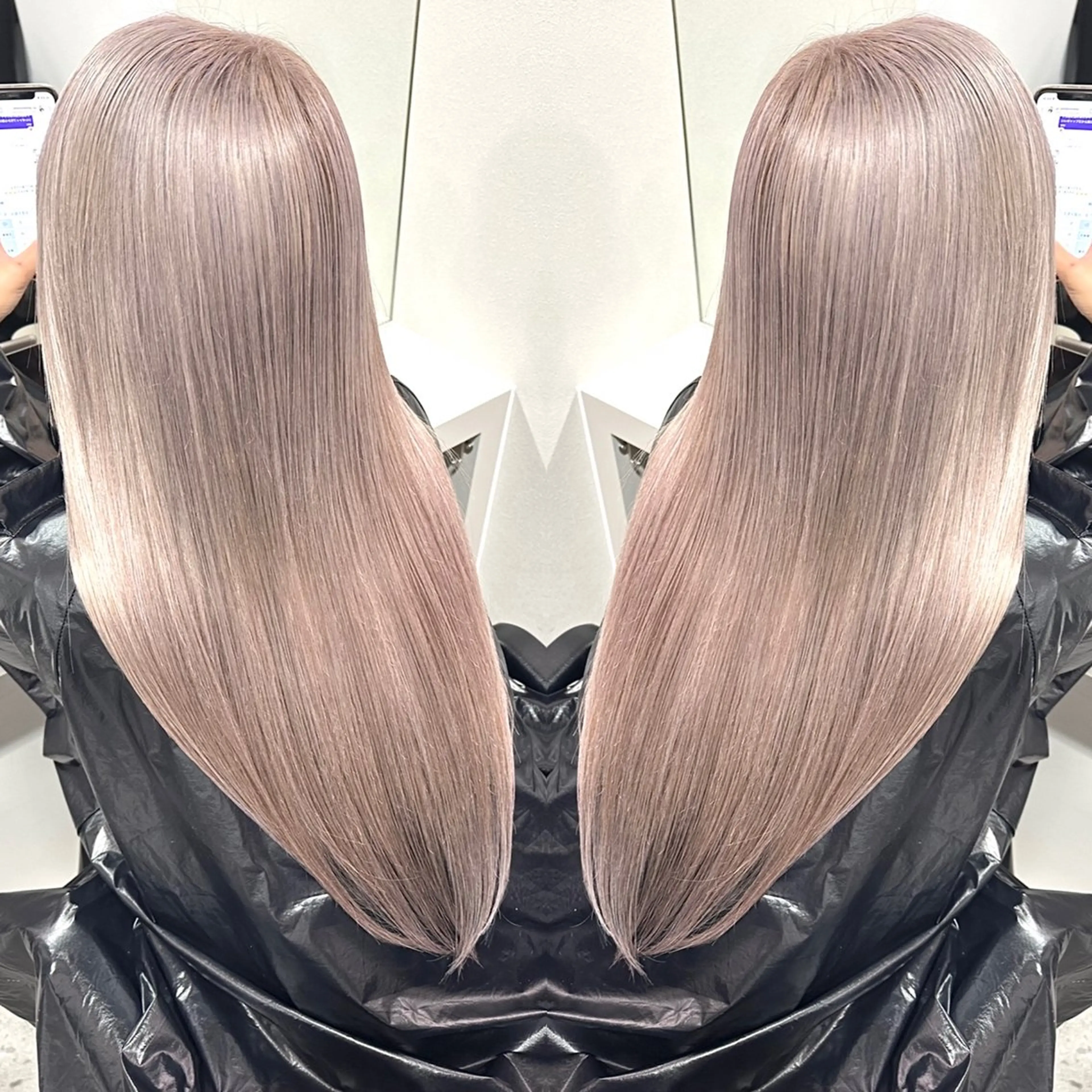 ロング カラー 糸川 伸樹のヘアスタイル