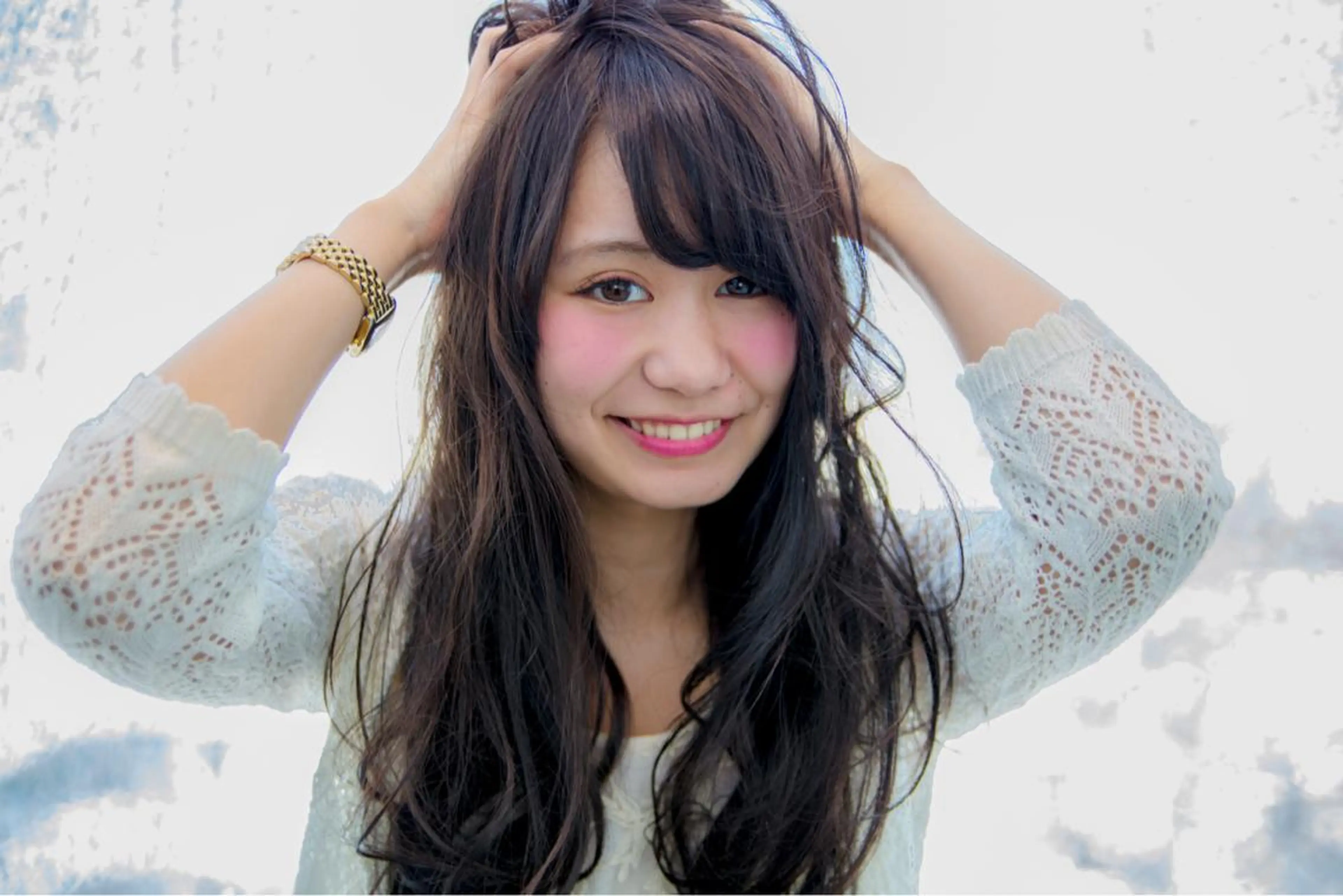 セミロング ロング Re:ta Hair 飯田淳平のヘアスタイル