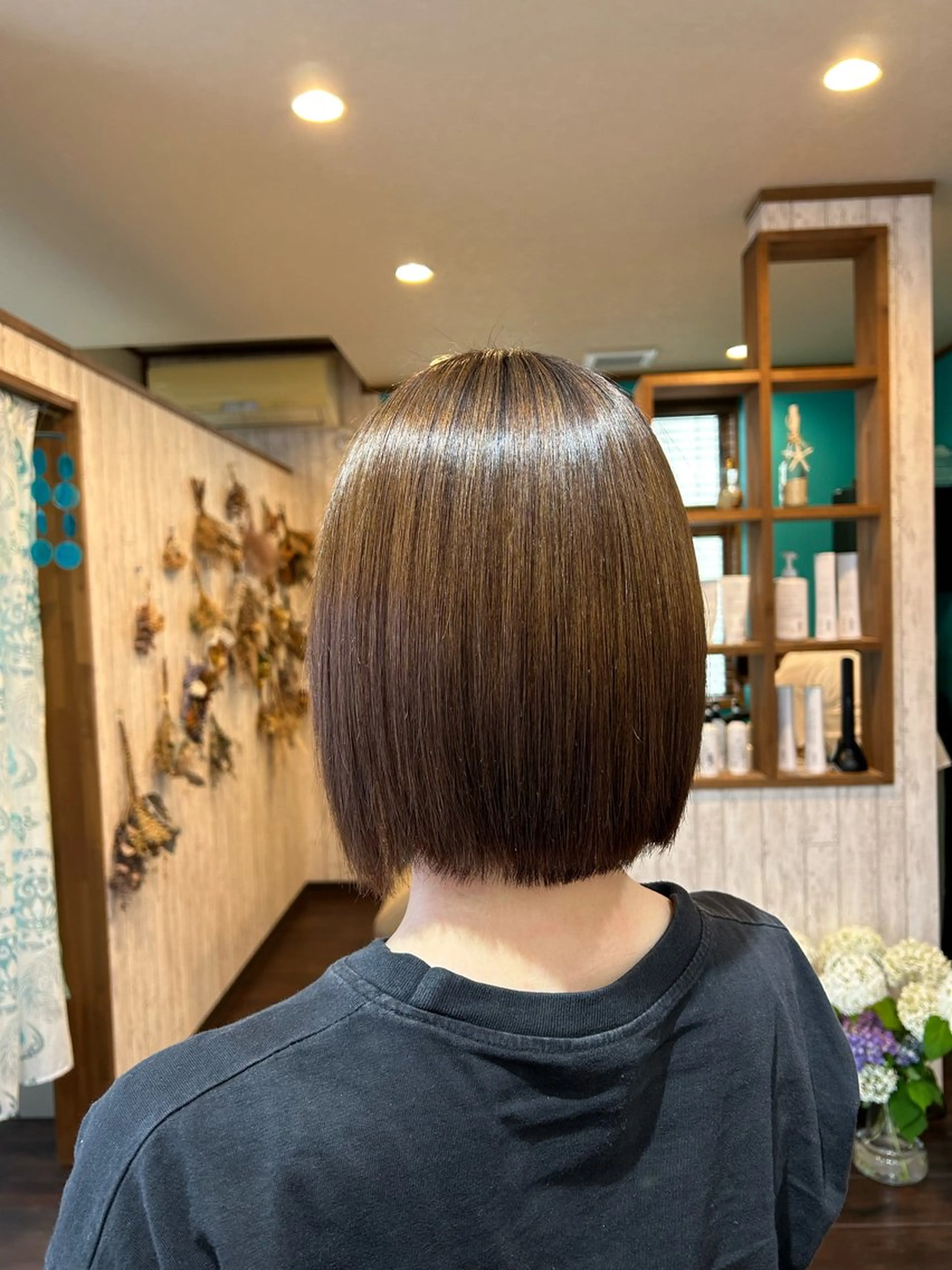 ショート 縮毛矯正 早坂 さくらのヘアスタイル