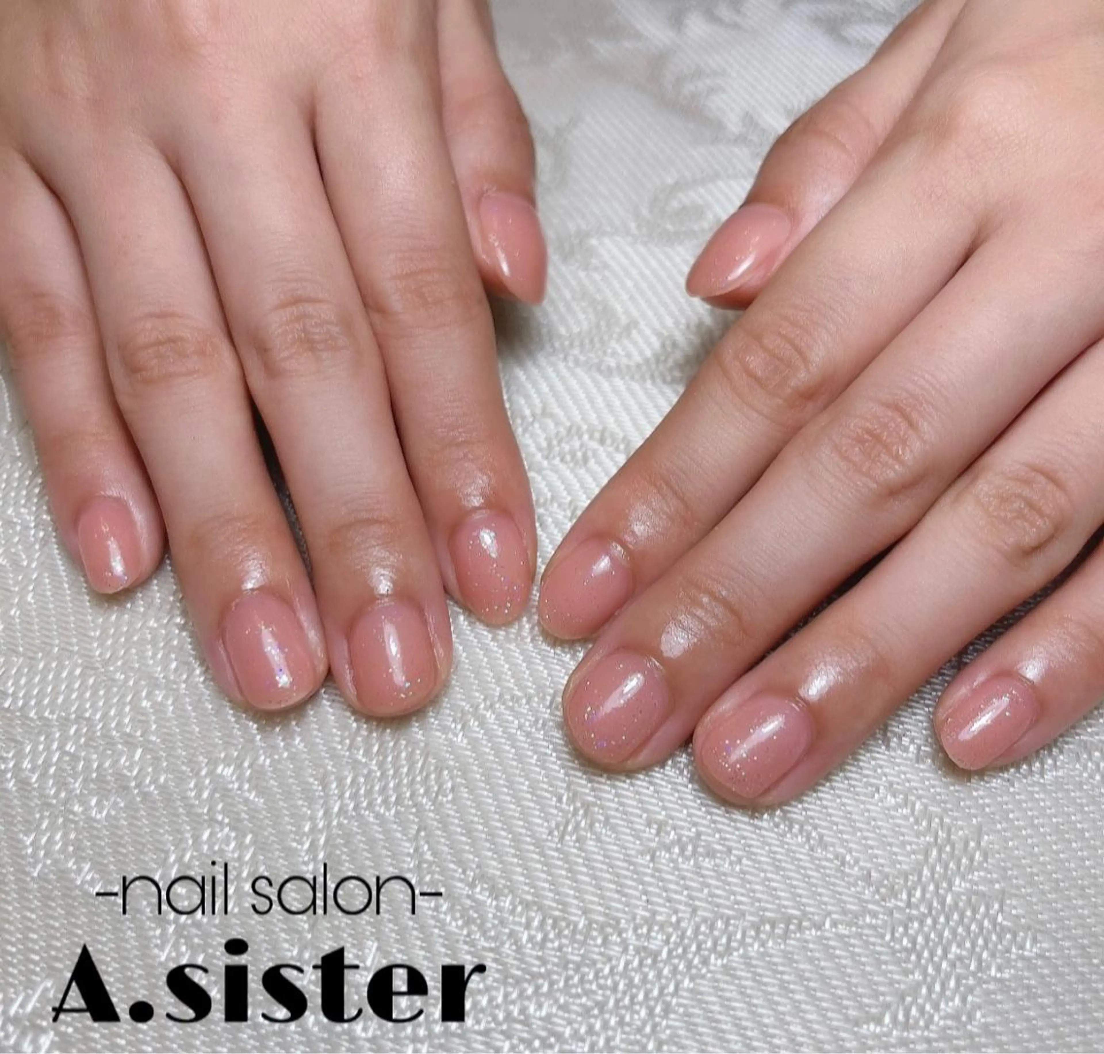 ネイル ラメ(グリッター) ワンカラーネイル ハンドネイル A.sister所属・nail salon 《A.sister》のネイルデザイン