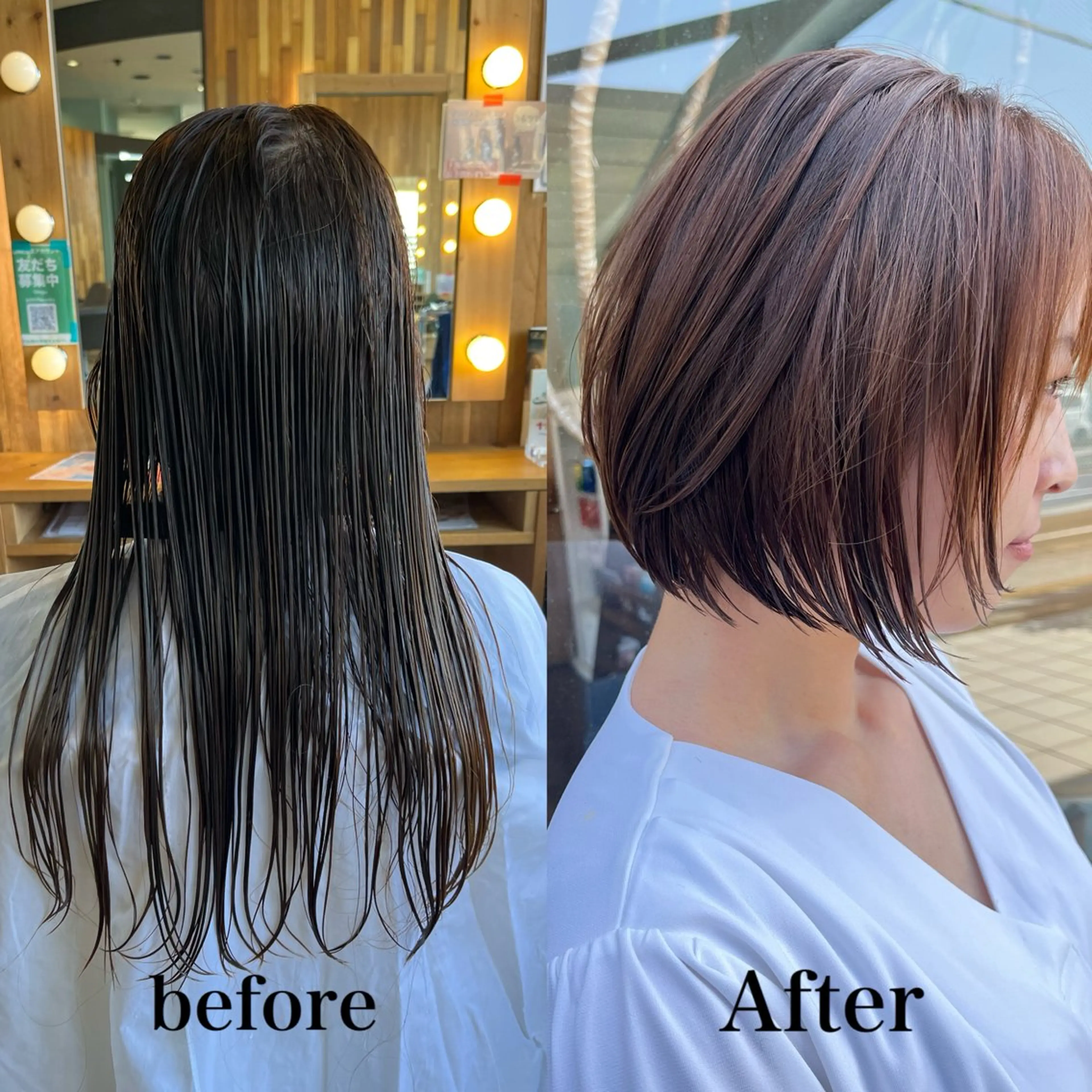 ショート 顔周りカット レイヤーカット ショートヘア TAKAHASHI REIKAのヘアスタイル