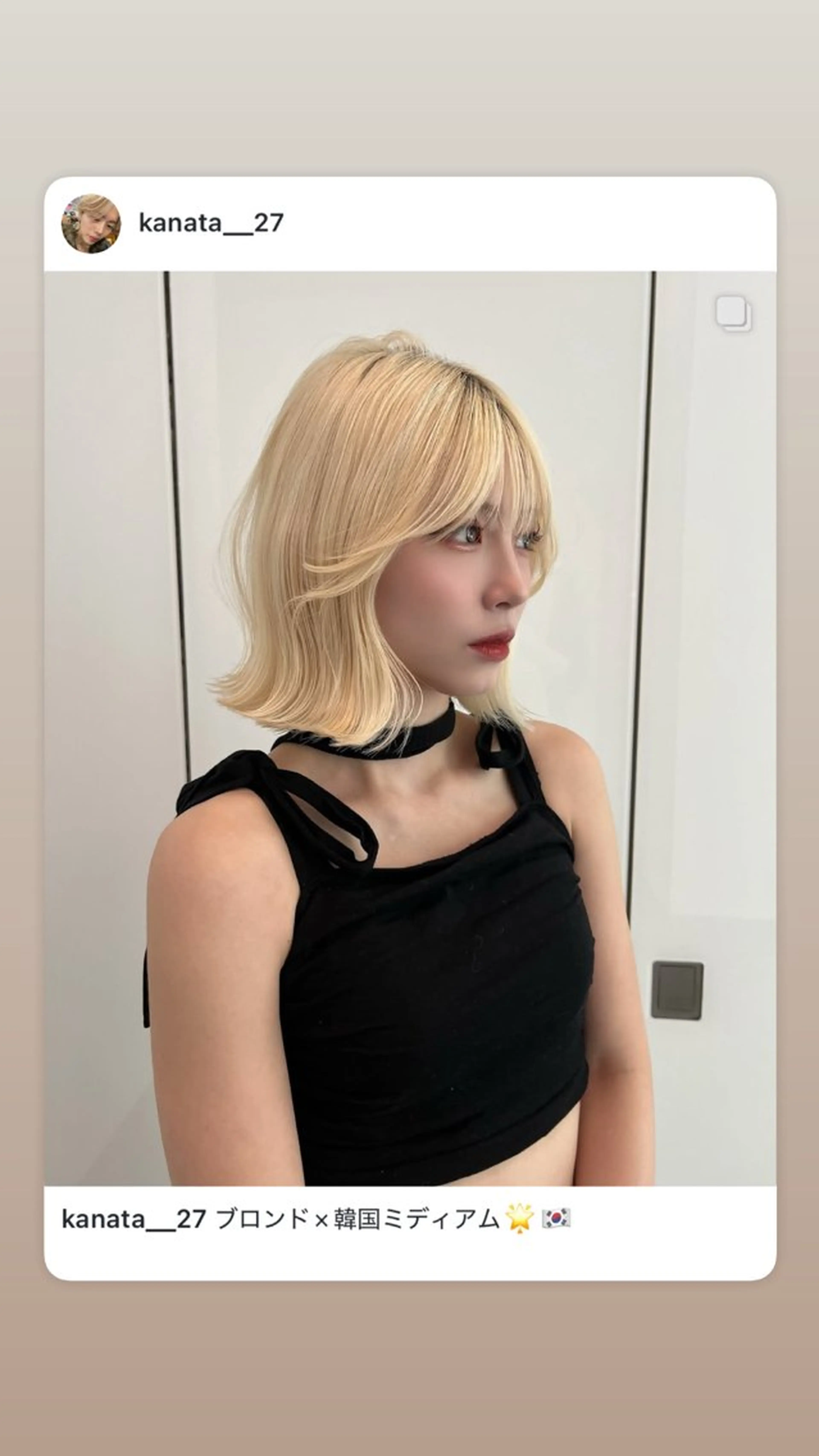 ロング カラー カット ヘアカラー トリートメント belle 表参道 terrace所属・抜きっぱなしブロンド /ハイトーン/カナタのヘアスタイル