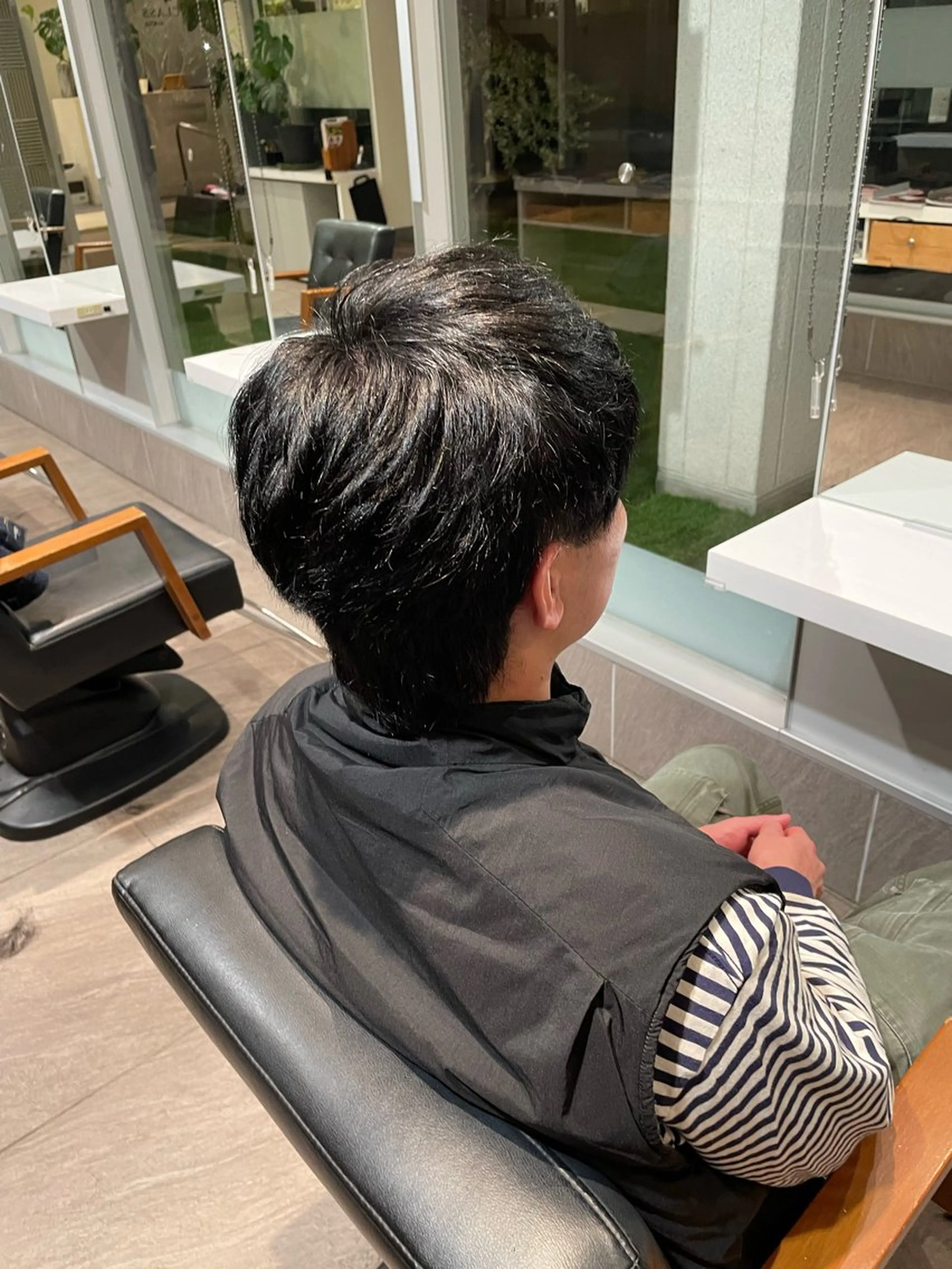 ショート メンズ カット ヘアセット LOKAHI所属・かわいい顔まわり/髪 質改善カラー/小池祐のヘアスタイル