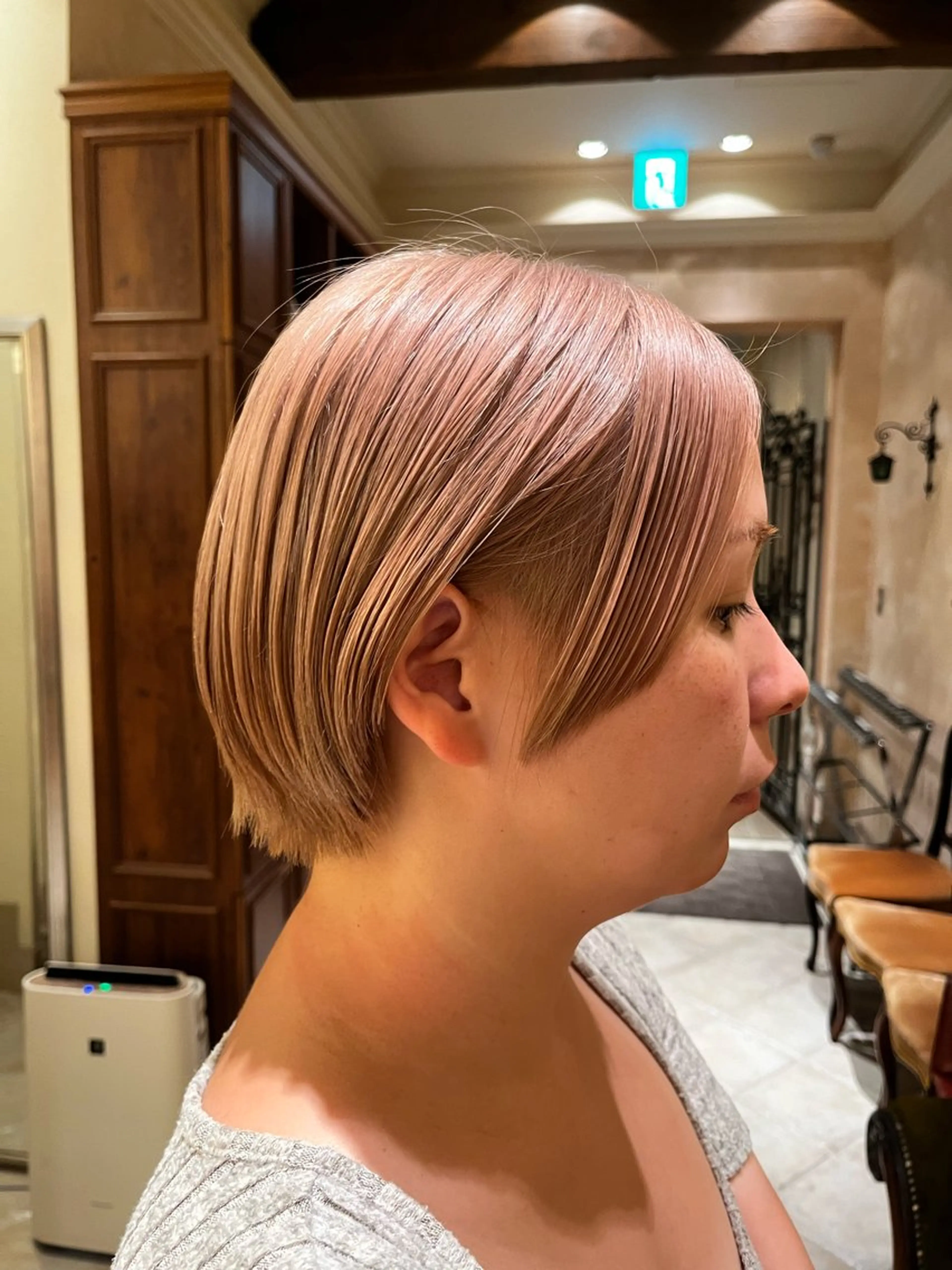ショート 田内 満里奈のヘアスタイル