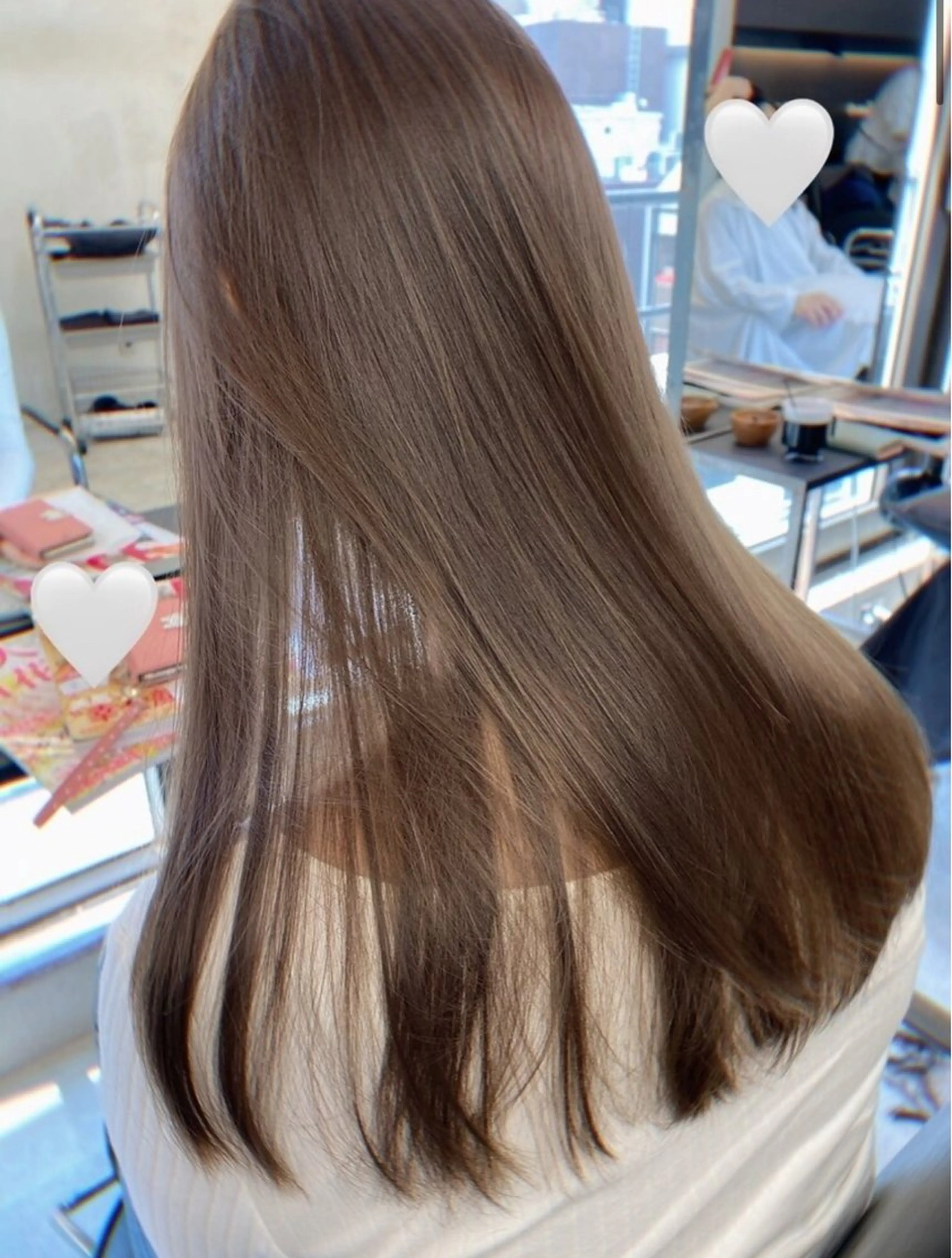 ブリーチあり W color + treatment ✧の写真