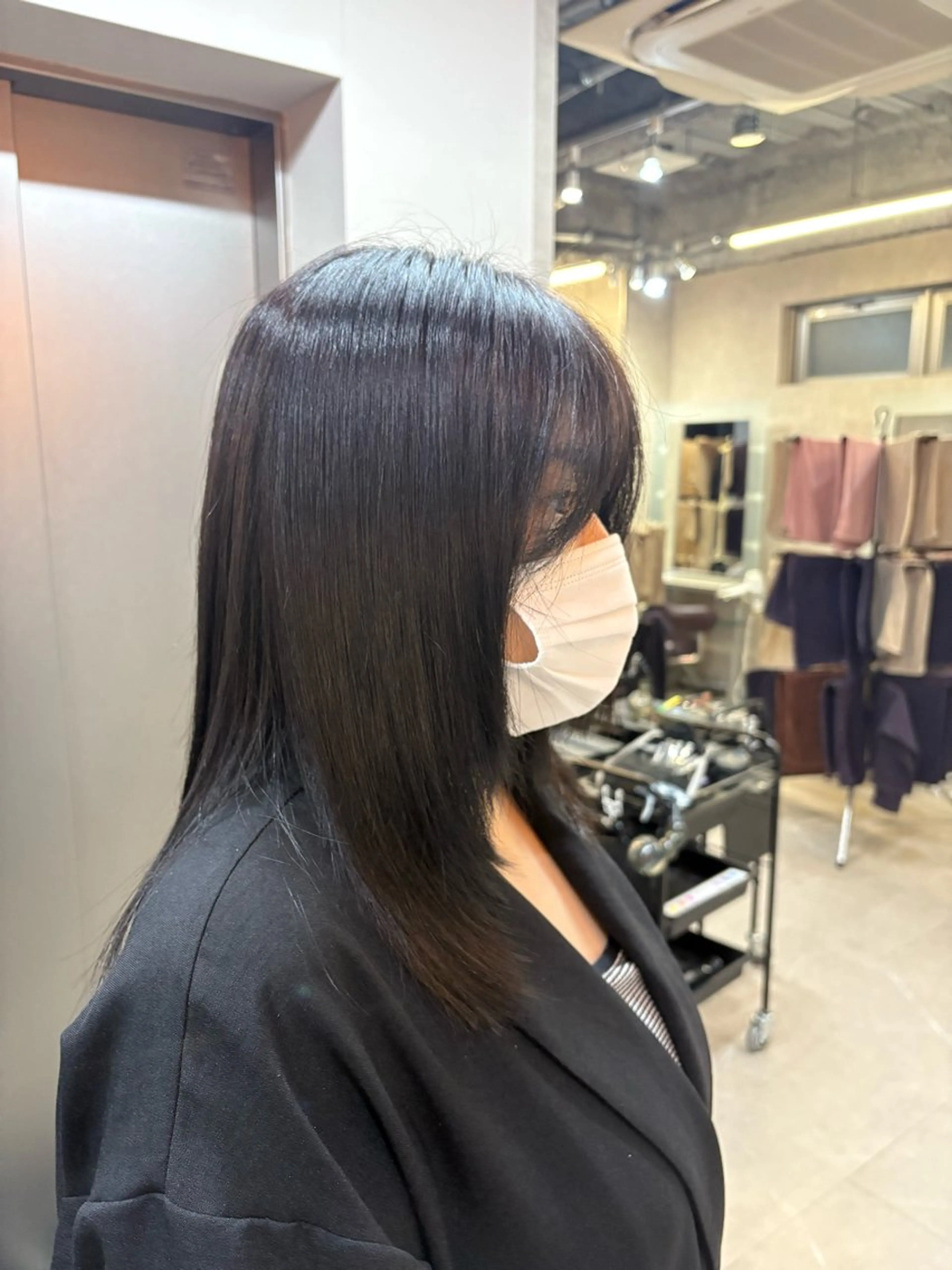 セミロング カラー カット ヘアカラー Flag hair所属・しゅり Flag hairのヘアスタイル