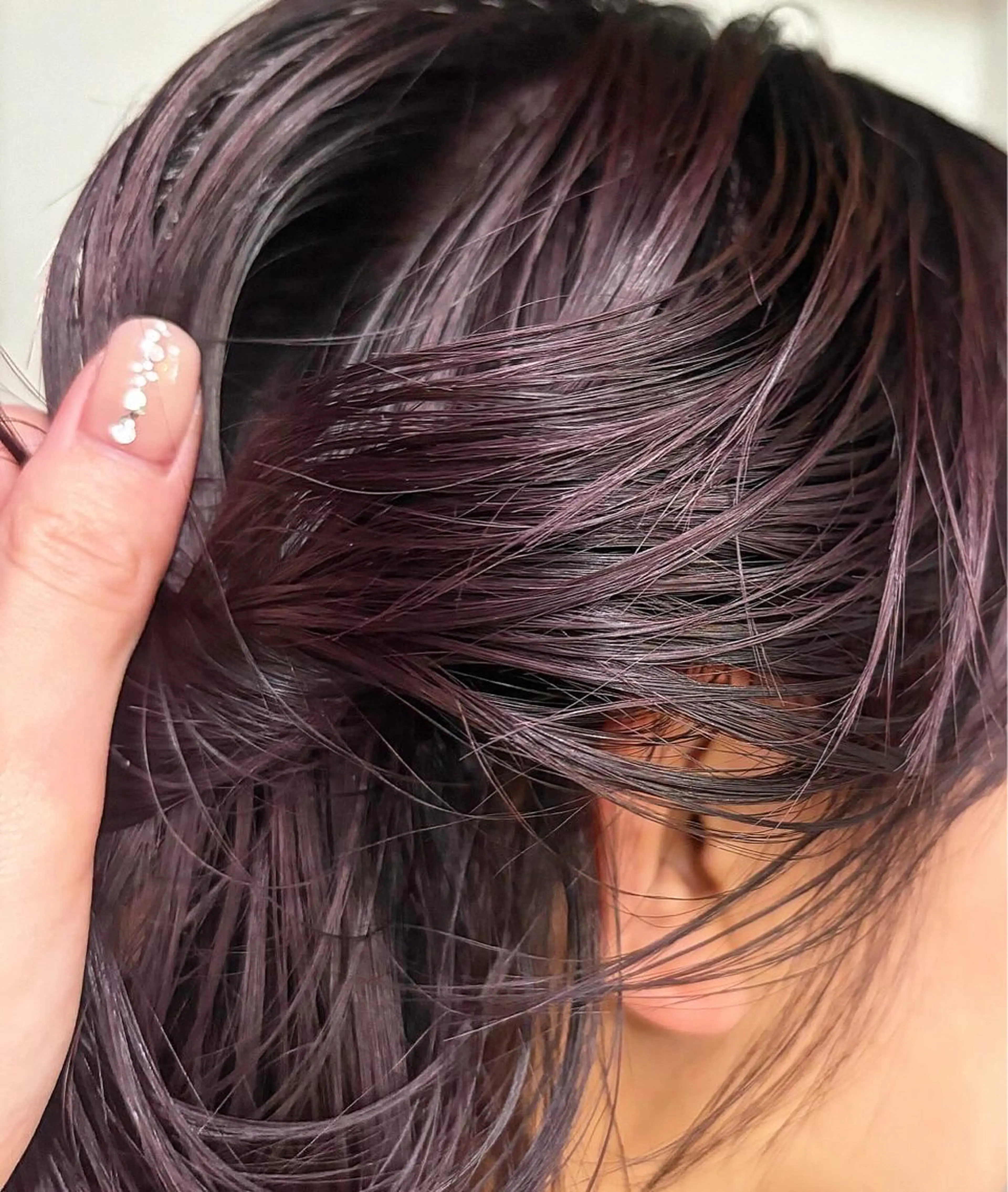カラー 透明感カラー ラベンダーカラー miyo .⋆のヘアスタイル
