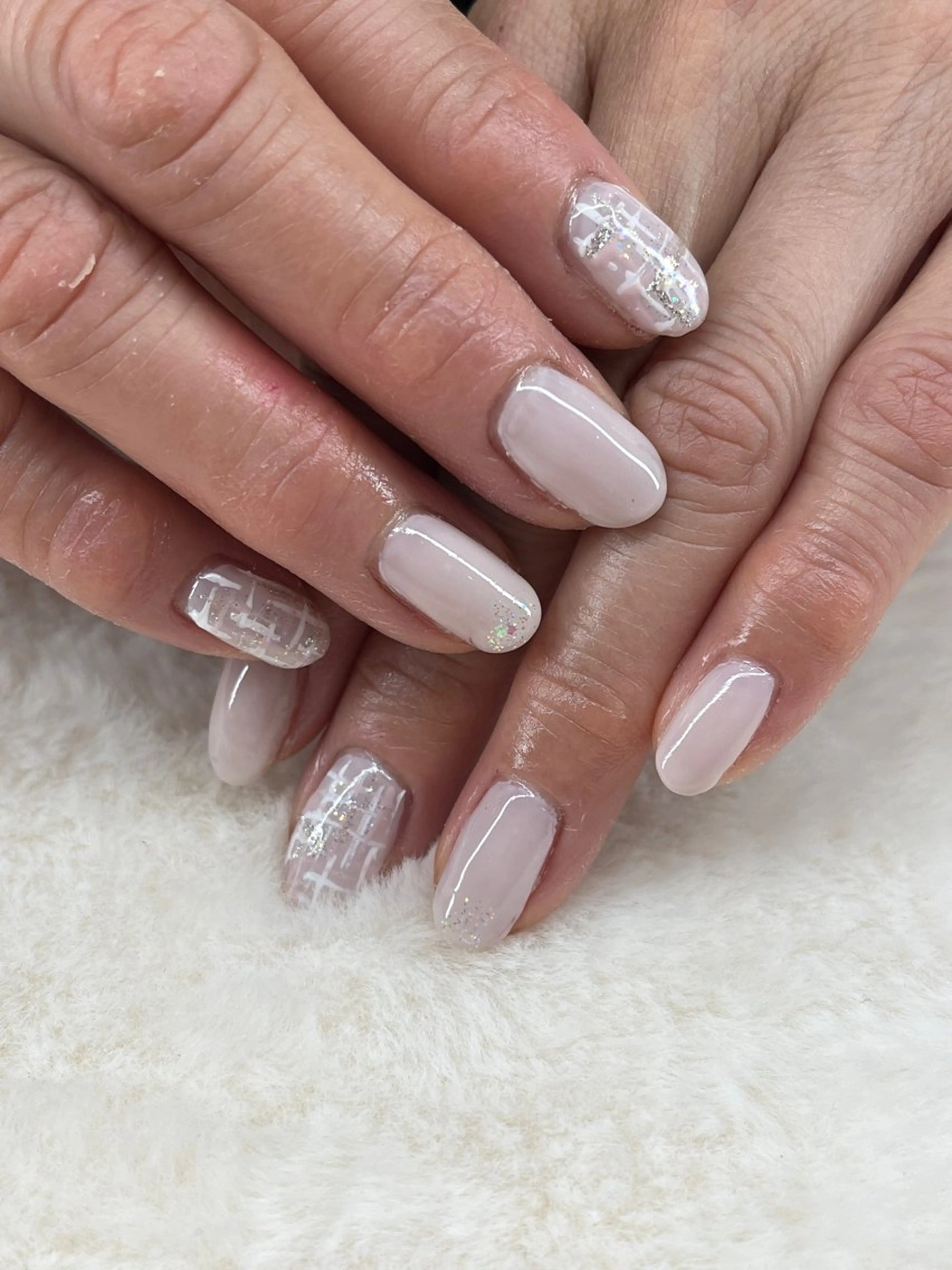 ネイル ツイードネイル ハンドネイル sincerely Nail&eyeのマツエク・マツパデザイン