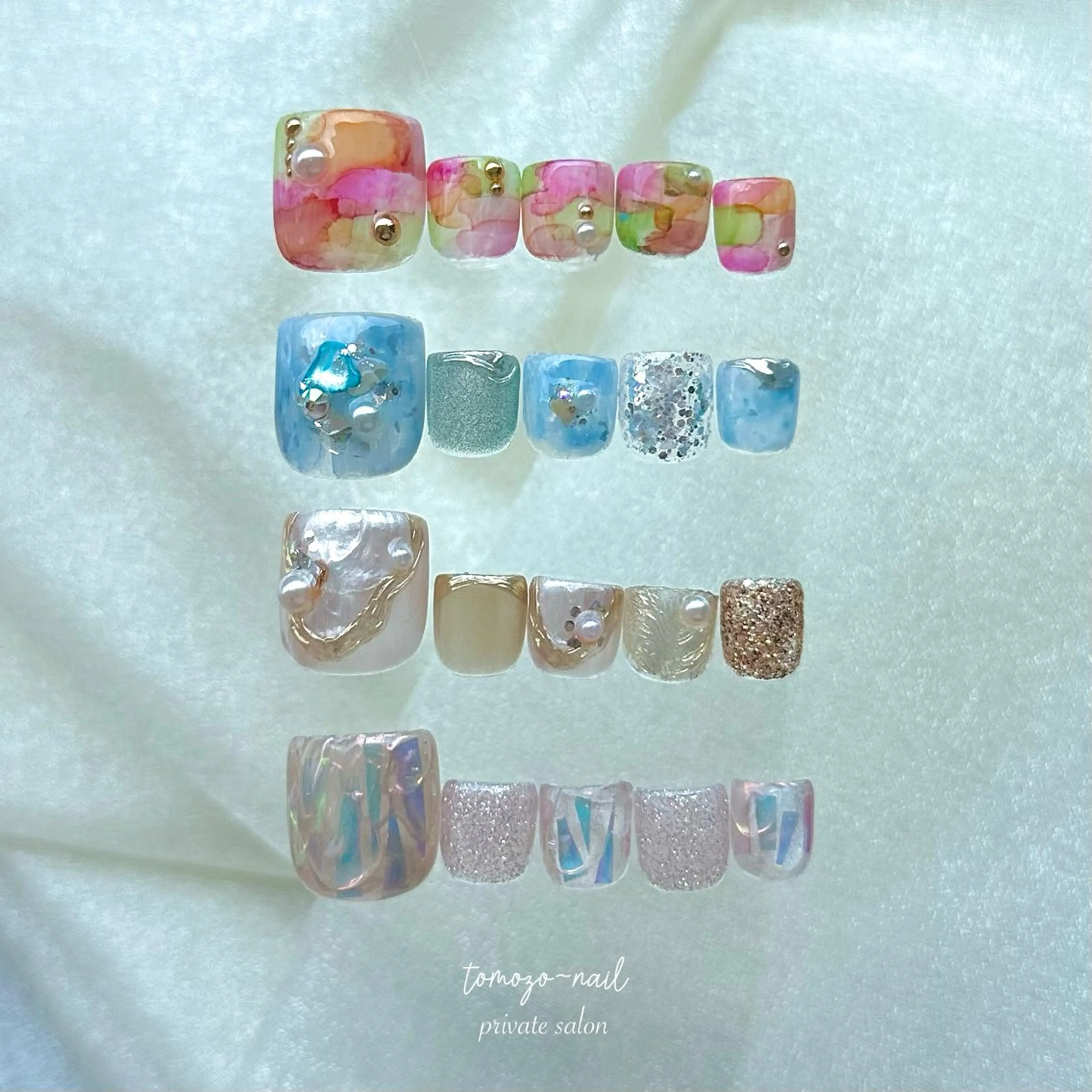 ネイル フットネイル tomozo. nailのネイルデザイン