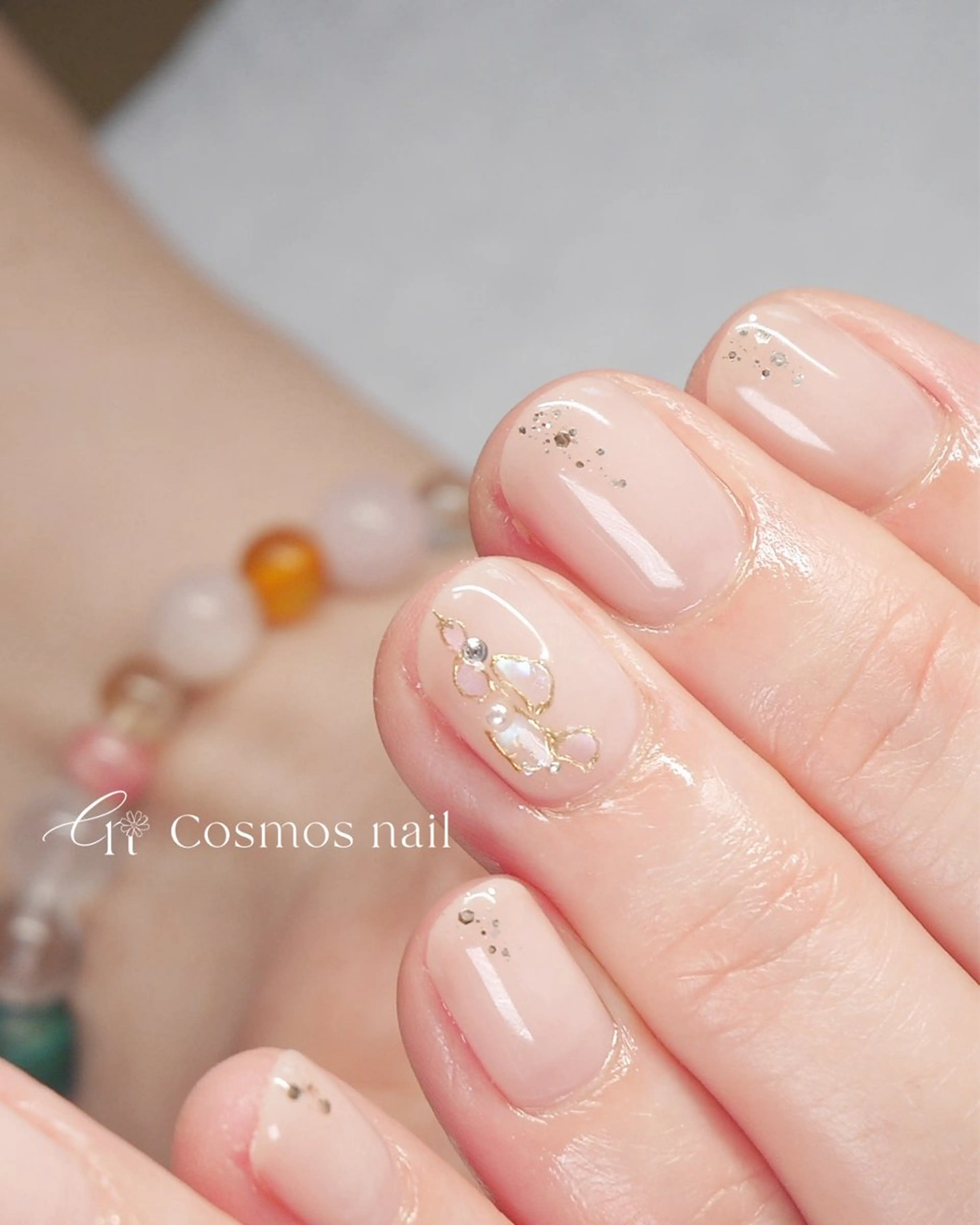 カラー ハンドネイル cosmosnail /自爪に優しいネイルのネイルデザイン