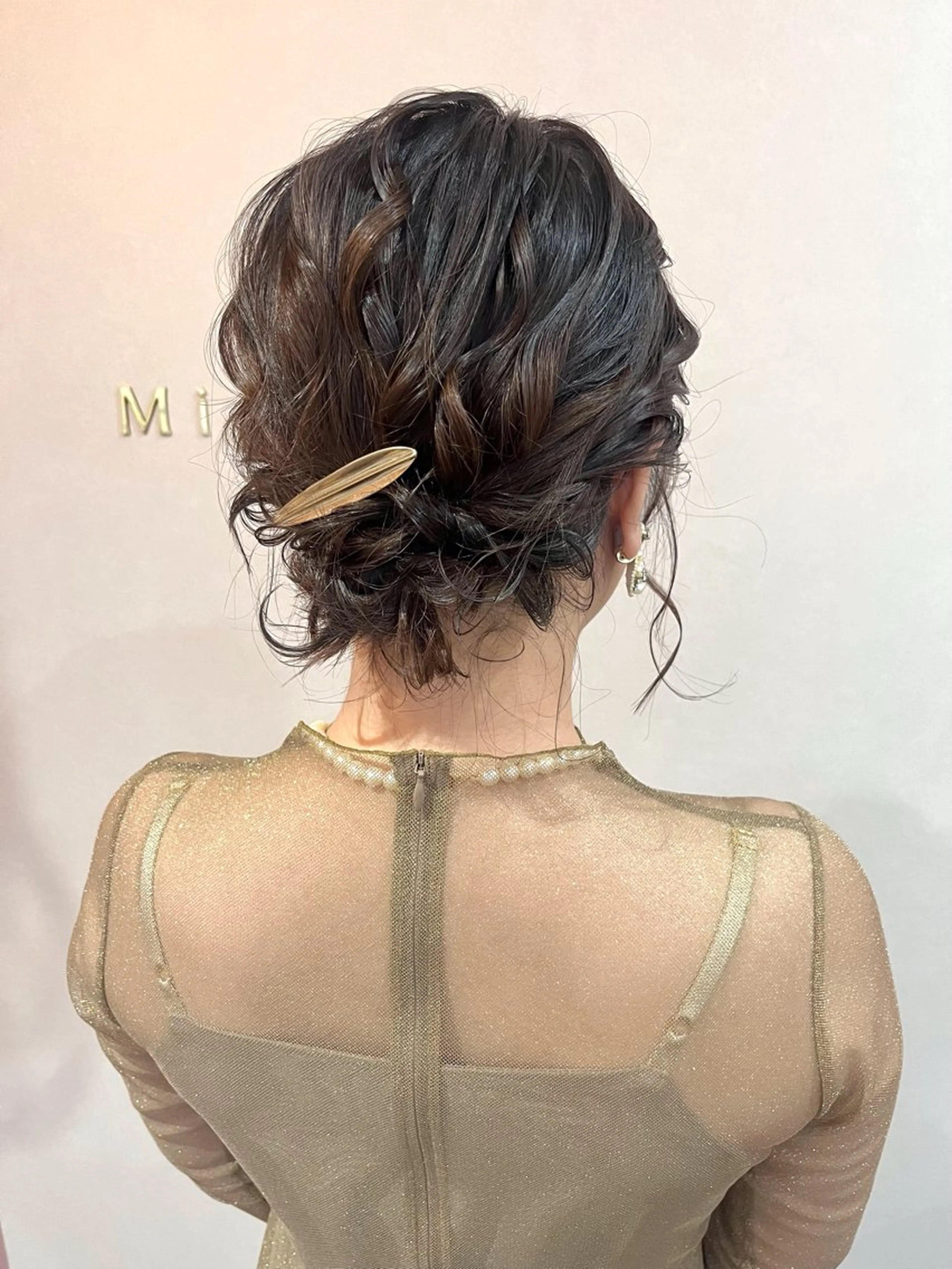 ヘアアレンジ ボブ ヘアセット エクステ＆ヘアセット Milaのヘアスタイル