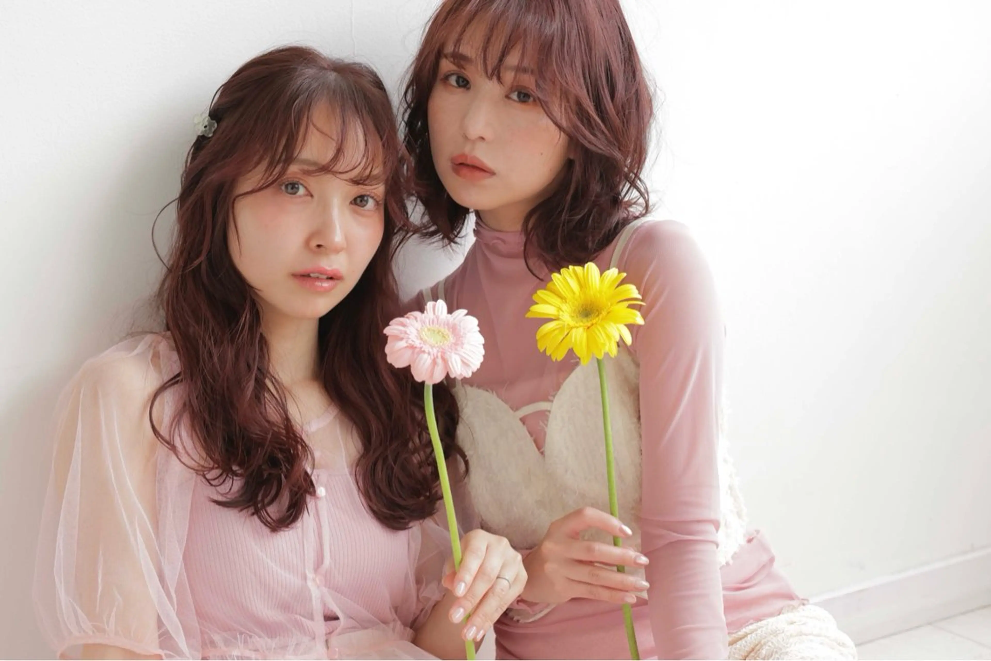 セミロング 暖色カラー / minoriのヘアスタイル