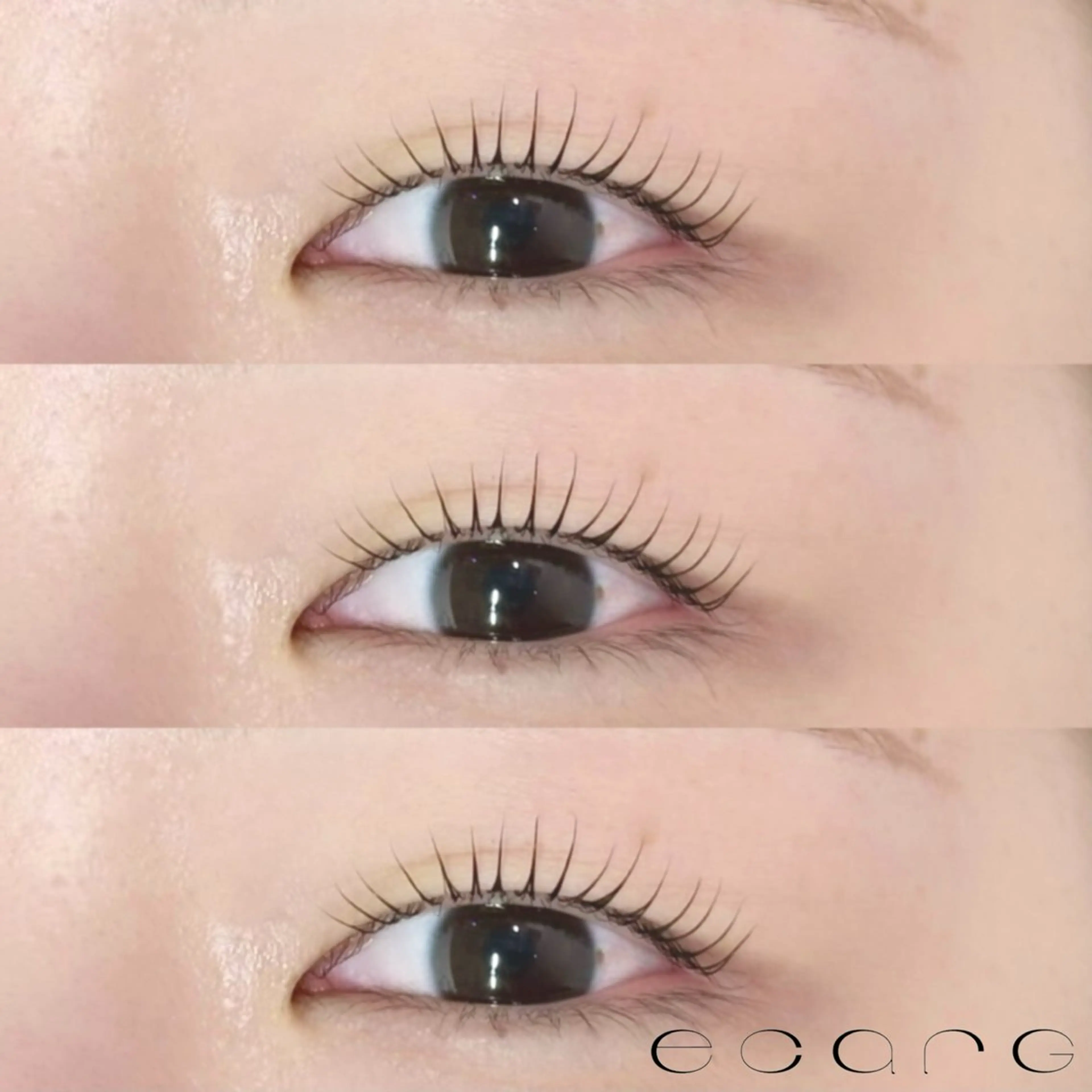 マツエク・マツパ 一重×まつ毛パーマ ‪‪nozomi ‪‪𖥧𖤣のマツエク・マツパデザイン