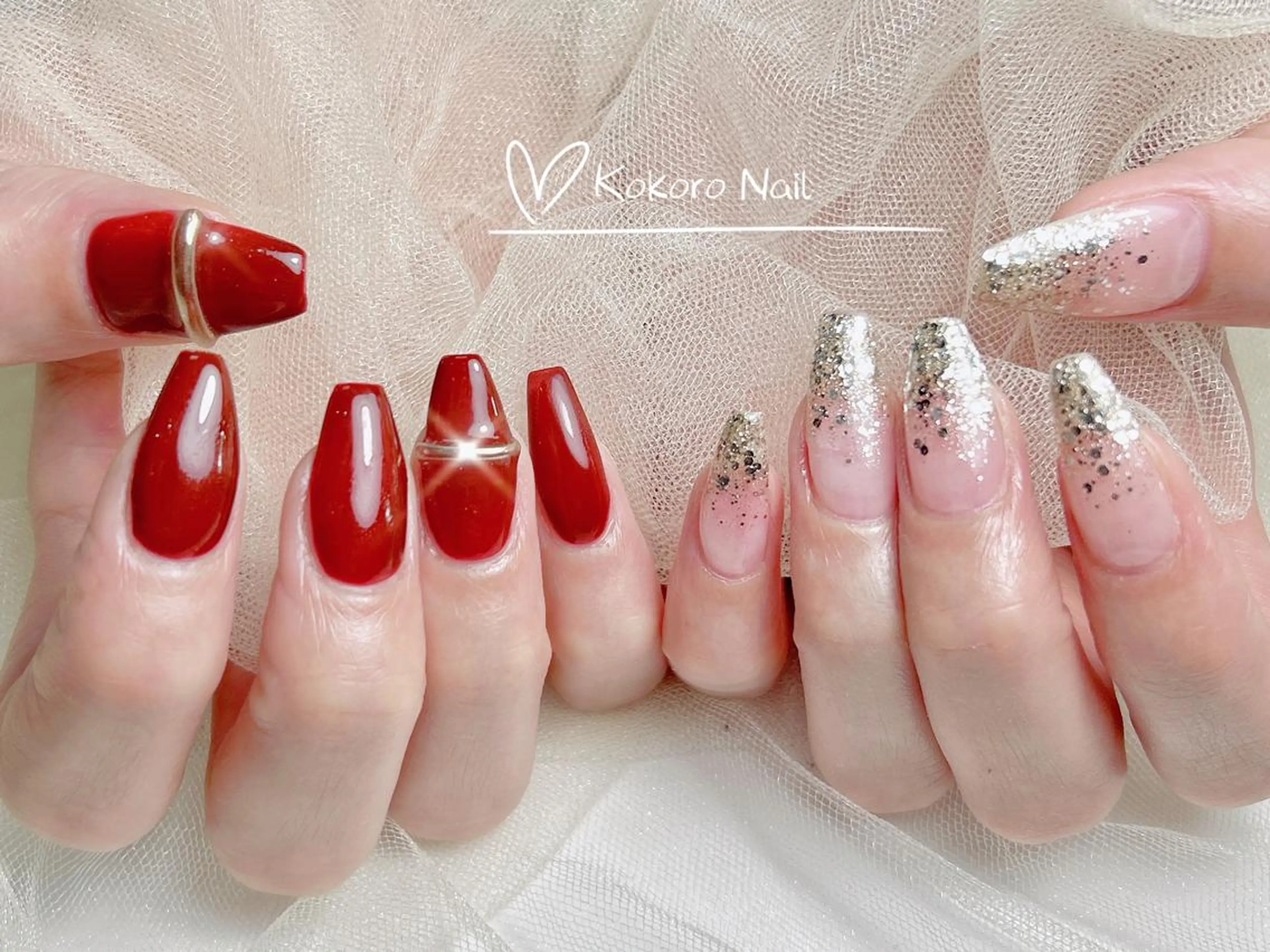 ネイル ハンドネイル 💗KOKORO NAIL💗のネイルデザイン