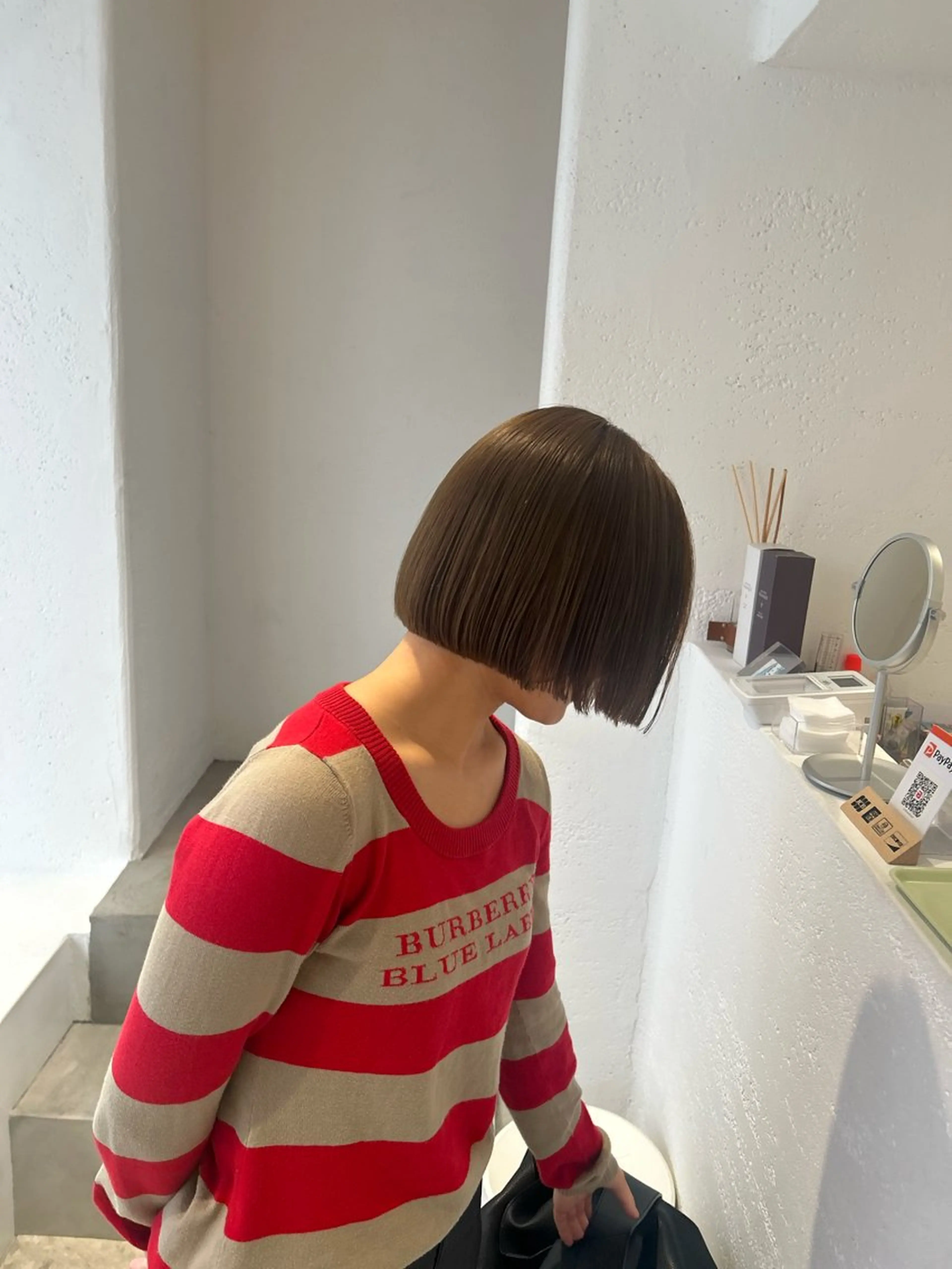 ショート ボブ iwami rena /Nary河原町のヘアスタイル