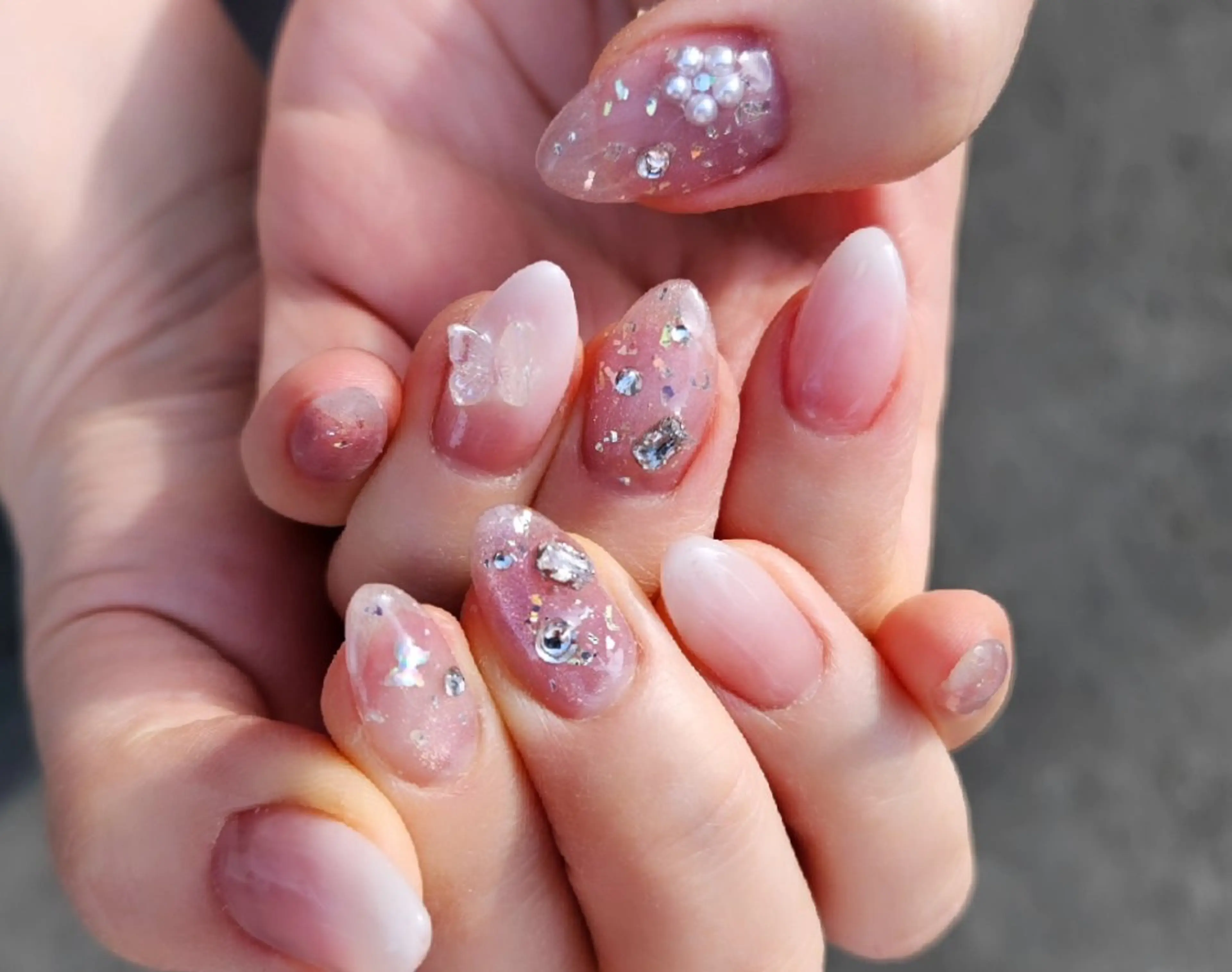 ネイル アートネイル ハンドネイル shellnail さなえのネイルデザイン