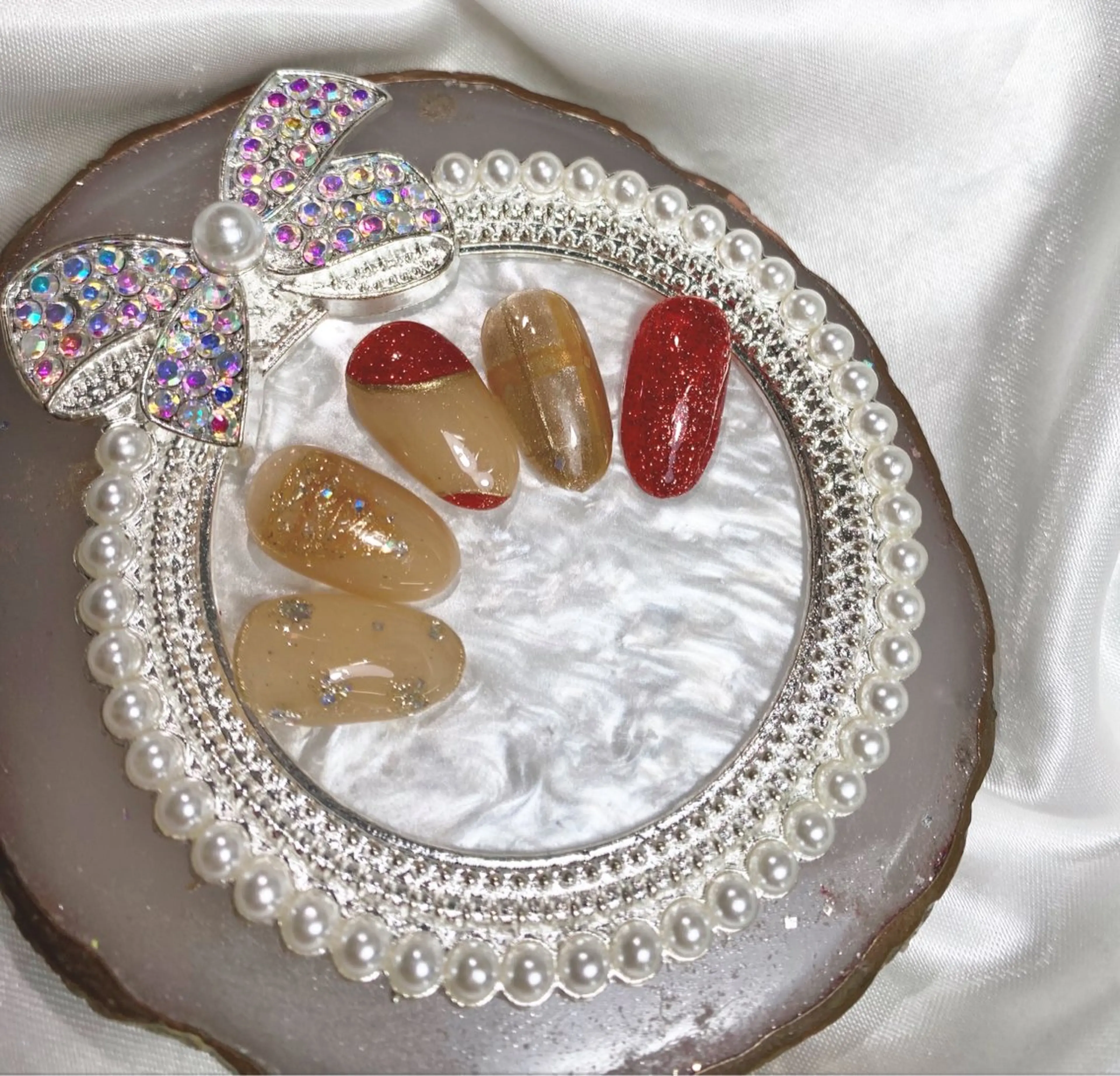 ネイル 冬ネイル クリスマス Miu 川越東口ネイルサロンのネイルデザイン