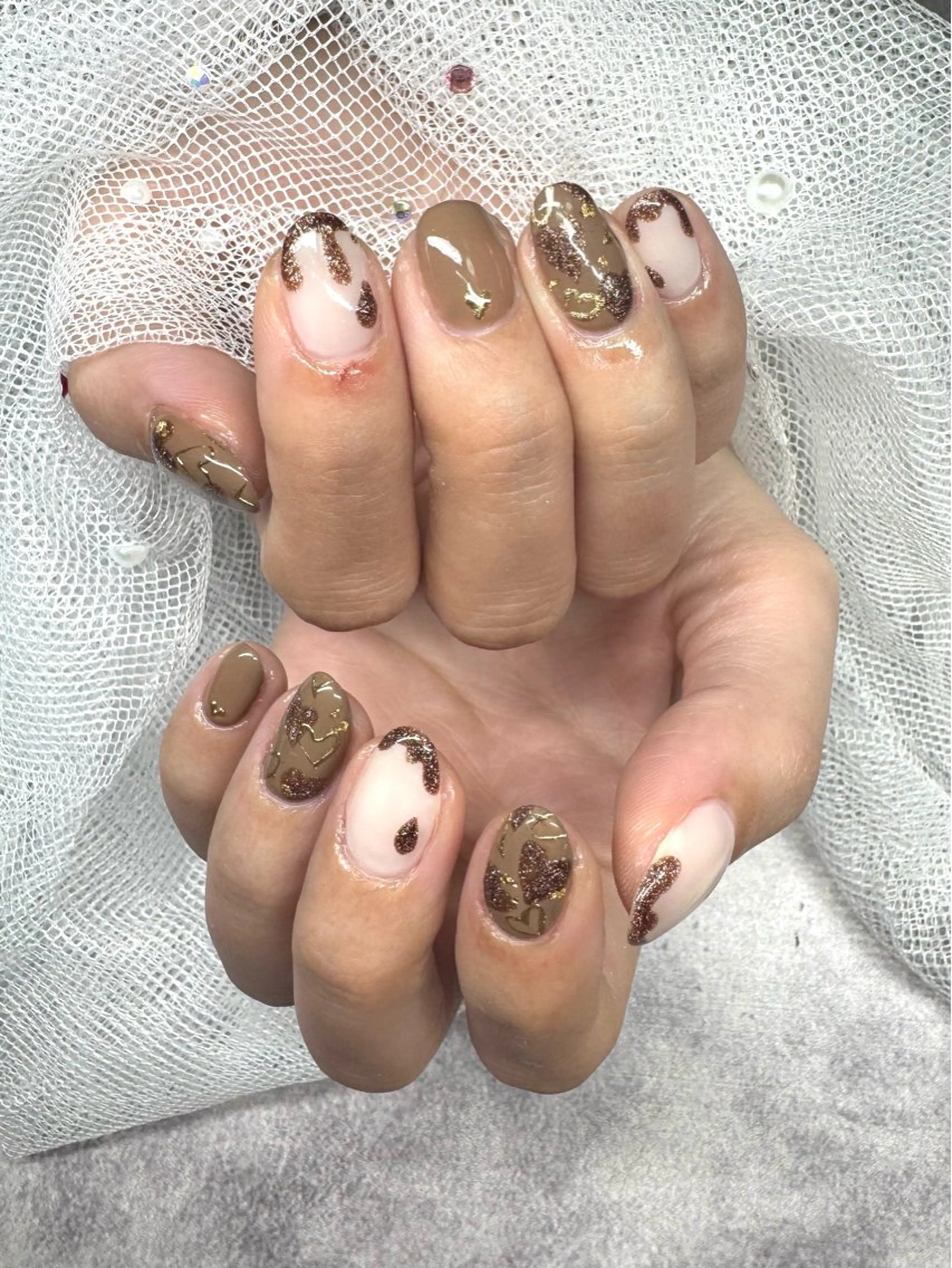 ネイル バレンタイン SalonPartage所属・Ruby りさのネイルデザイン