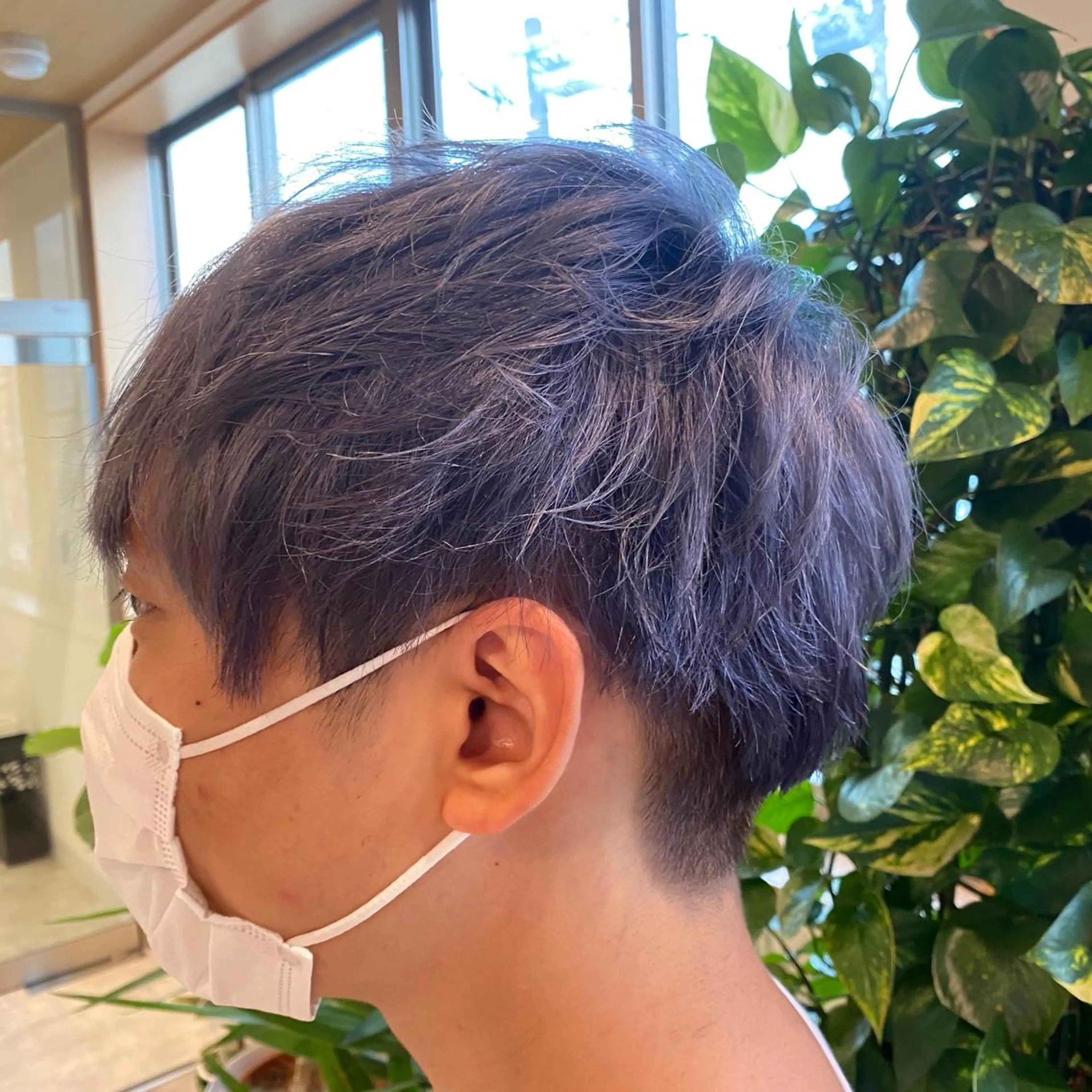 ショート カラー メンズ 松本 直也のヘアスタイル
