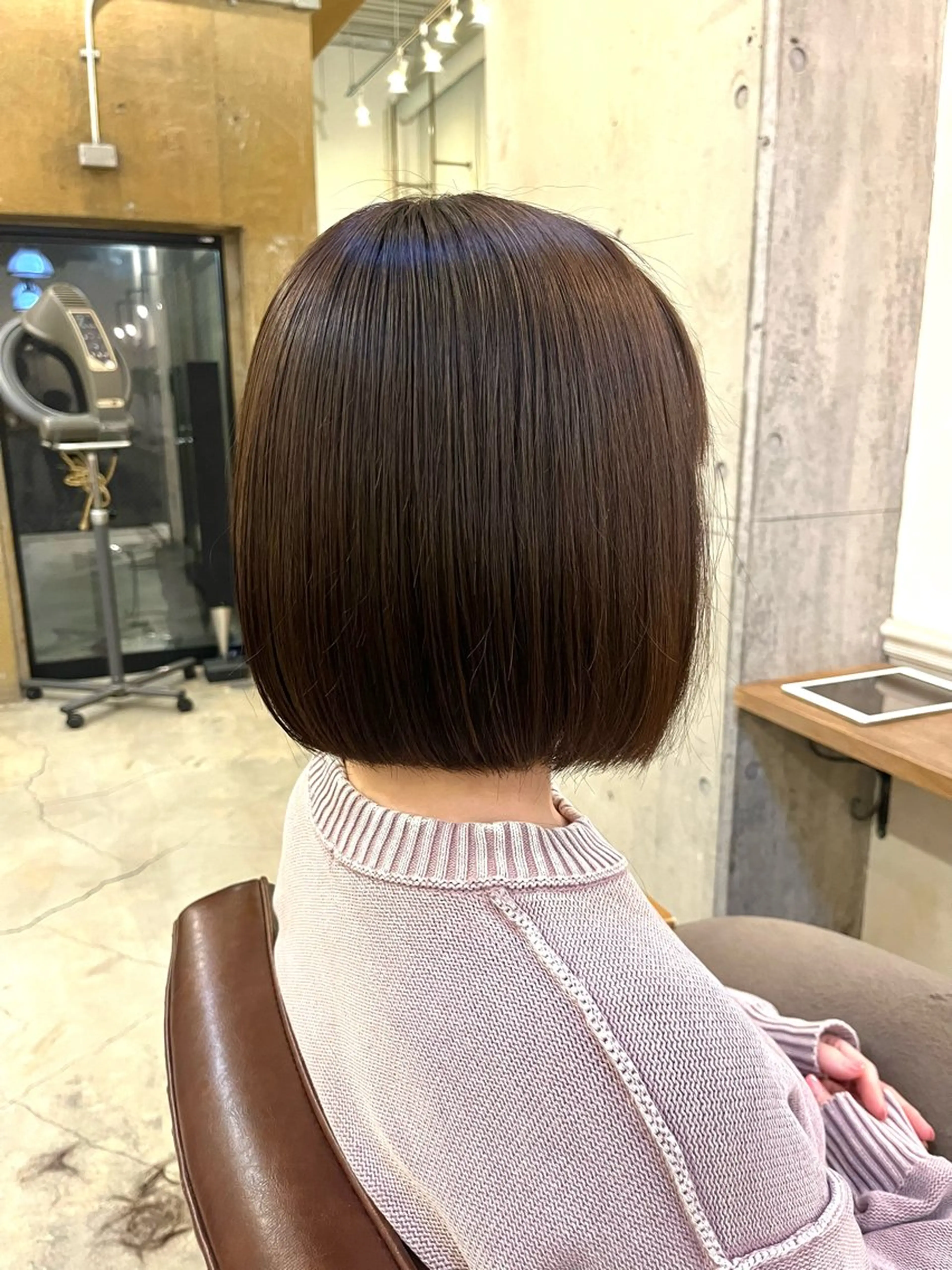 ショート カラー &-hair salon 髪質改善＆ツヤ髪＆美髪所属・＆-HAIR佐藤 ゆいモデル募集中のヘアスタイル