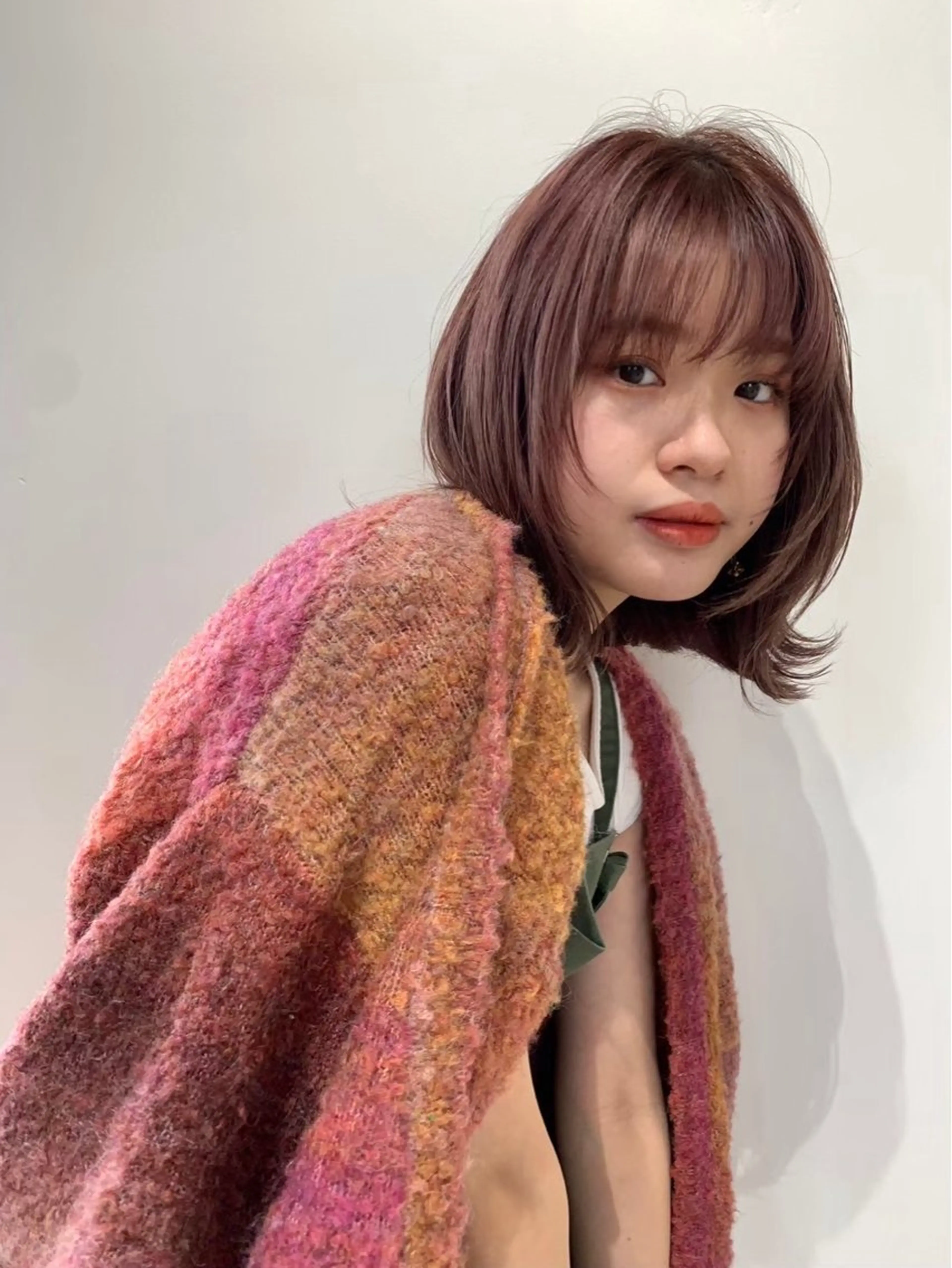 カラー 羽深 悠大のヘアスタイル