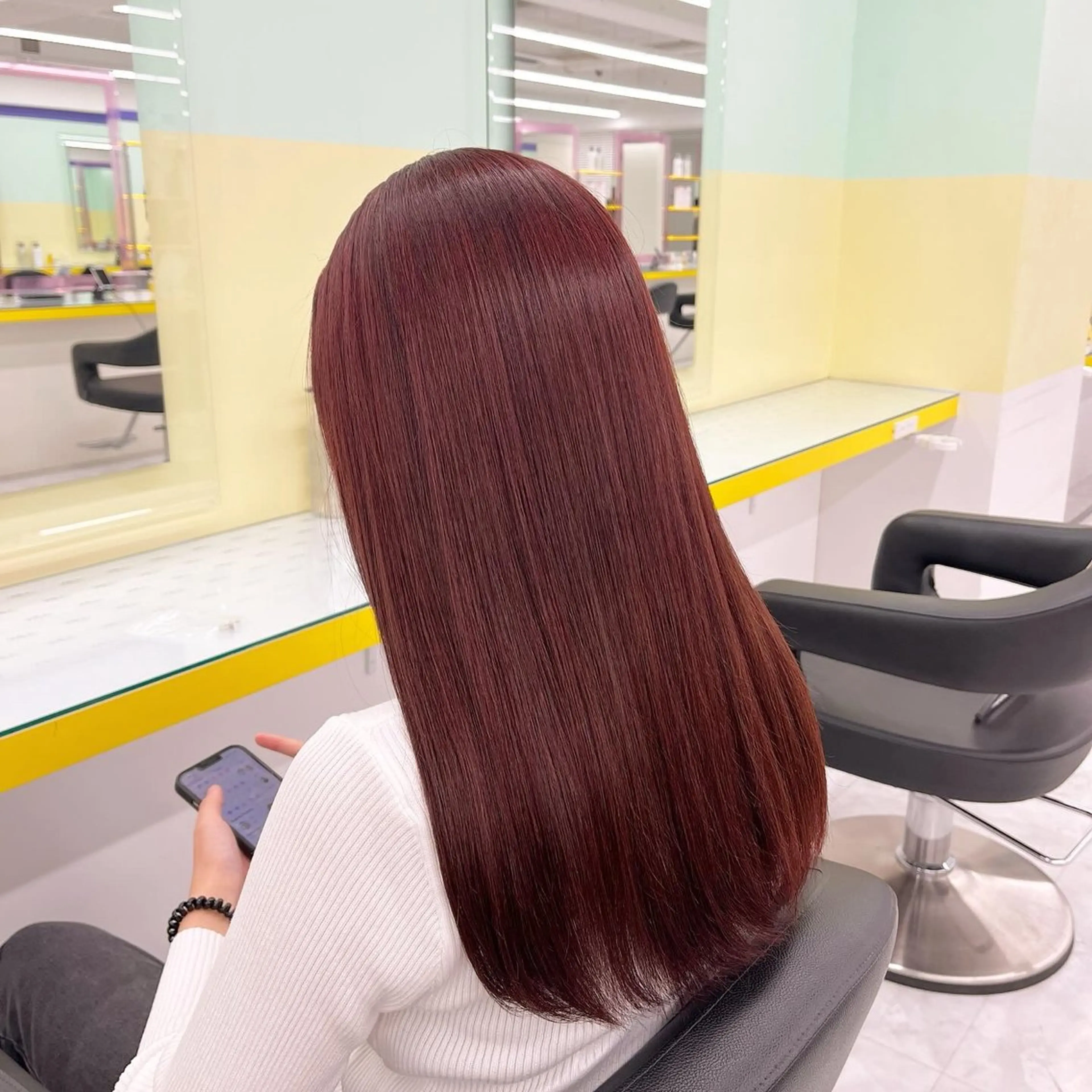 ロング カラー ヘアアレンジ ブリーチ 🎀Girly艶髪 暖色🎀Harukaのヘアスタイル