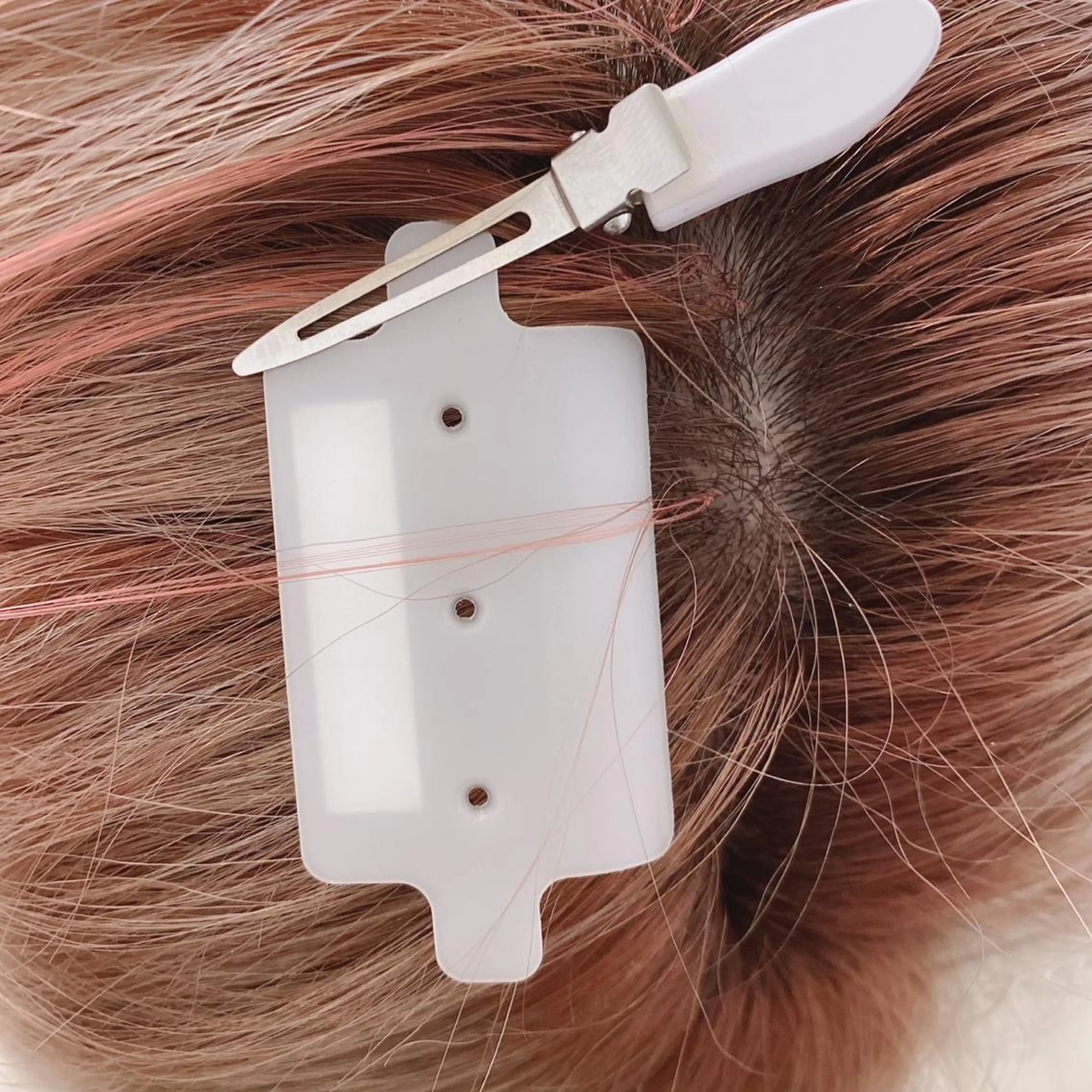 セミロング カラー ヘアアレンジ キッズ エクステ KIRAN 山﨑のマツエク・マツパデザイン