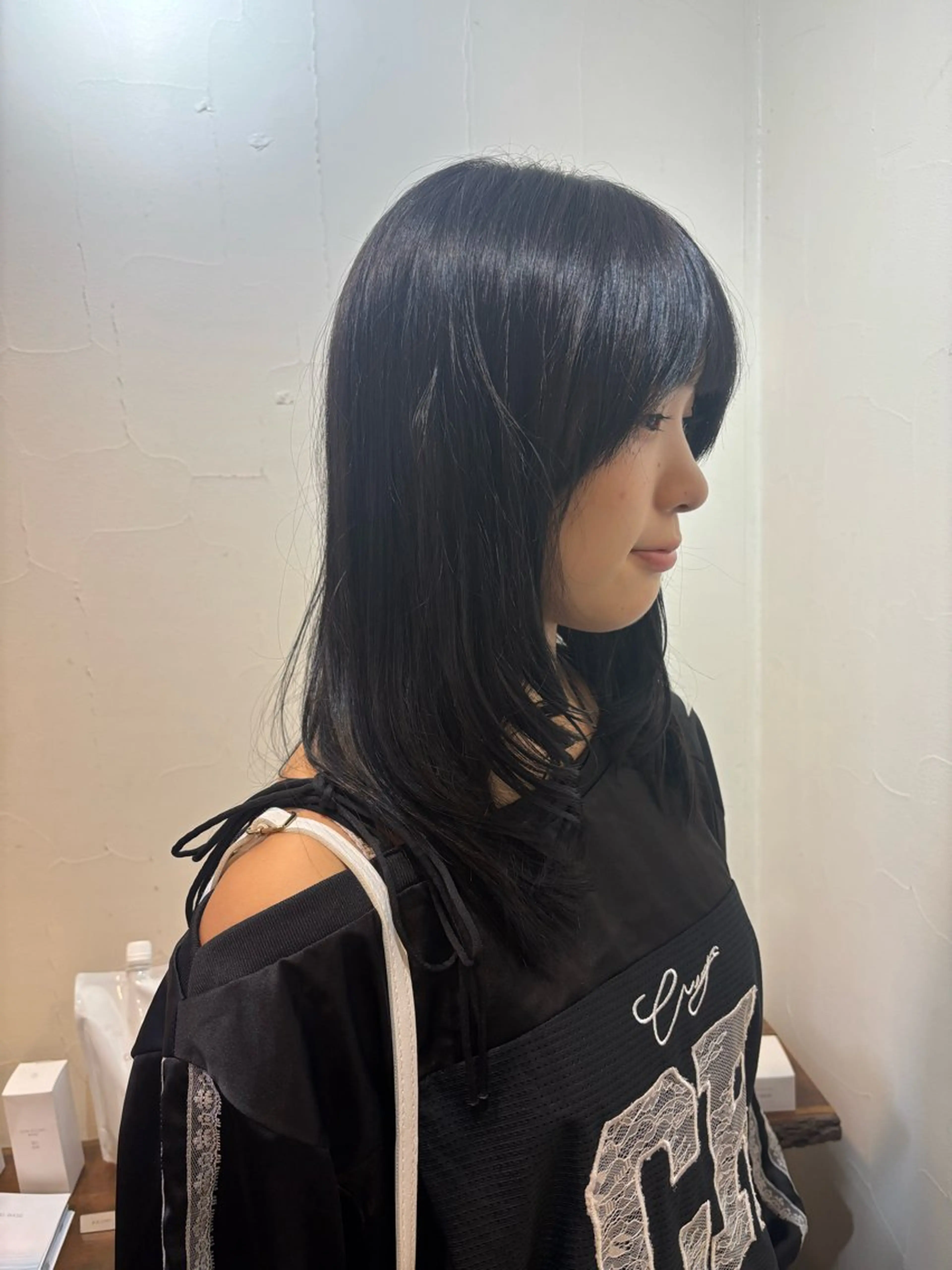セミロング レイヤーカット カット ヘアカラー トリートメント 矯正指名No.1 森彪真/ショート矯正のヘアスタイル
