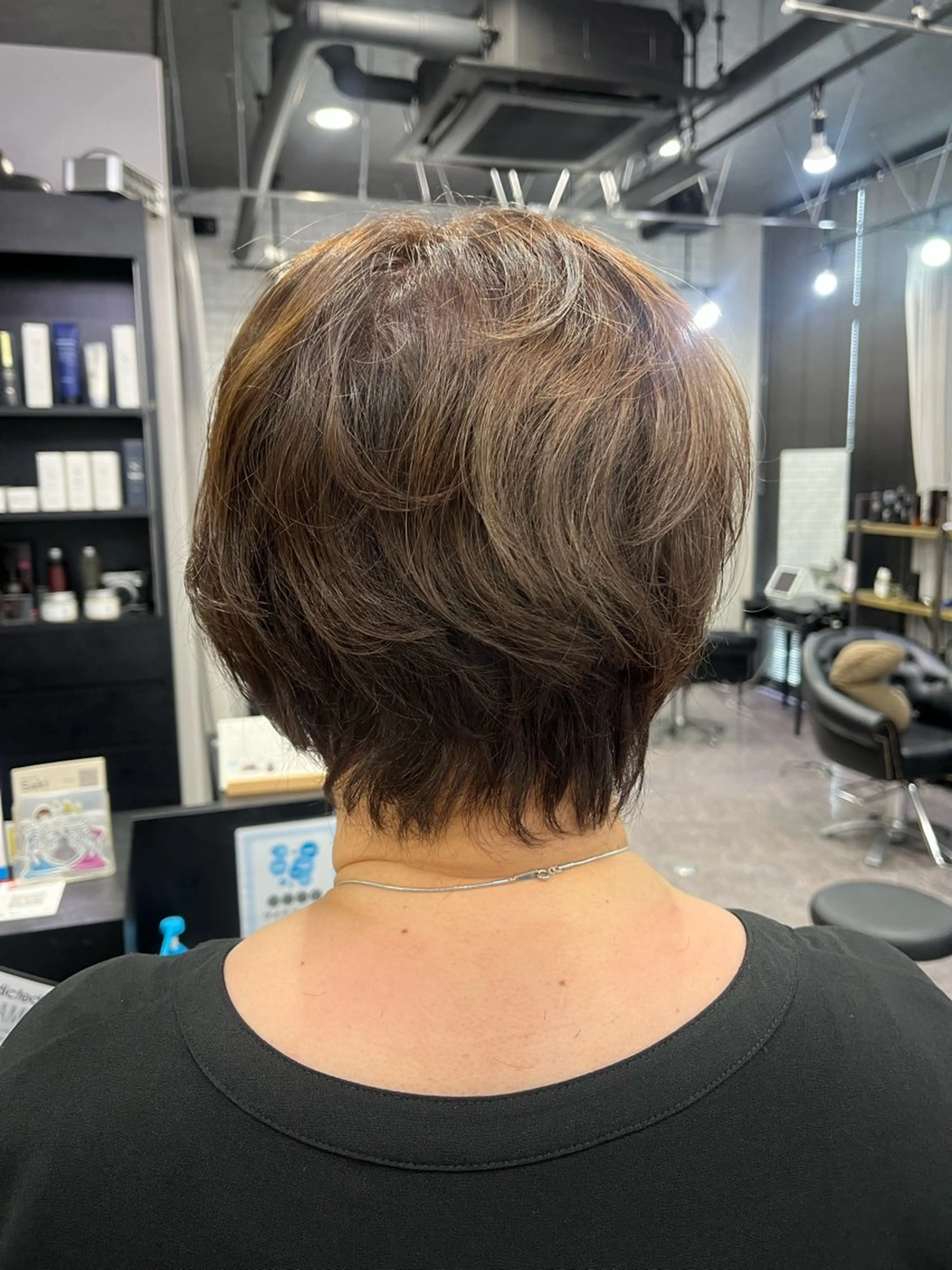 ショート カラー ヘアカラー 友滝 真菜美のマツエク・マツパデザイン