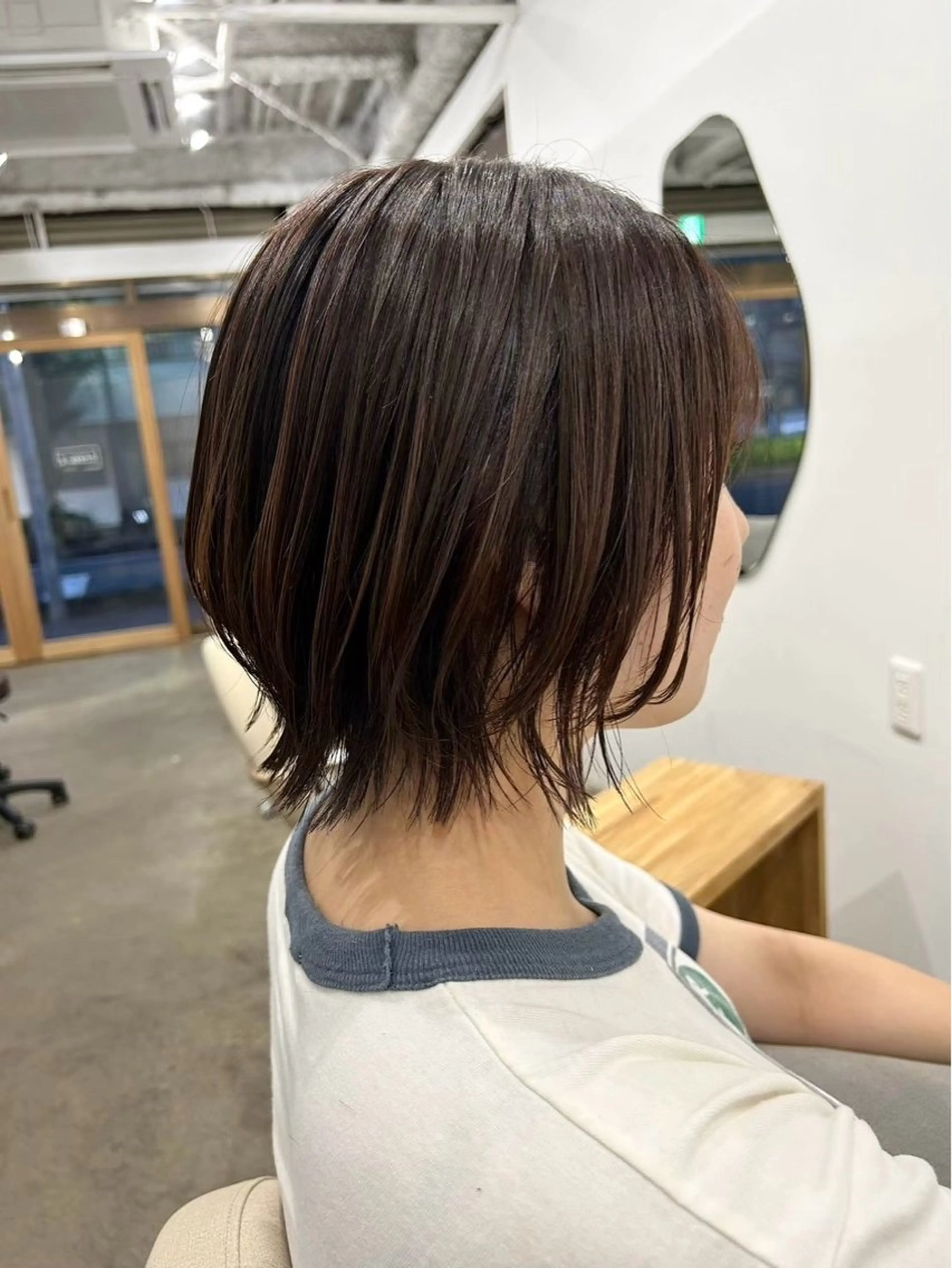 ショート カラー カット ヘアカラー トリートメント build所属・秋山 花音のヘアスタイル