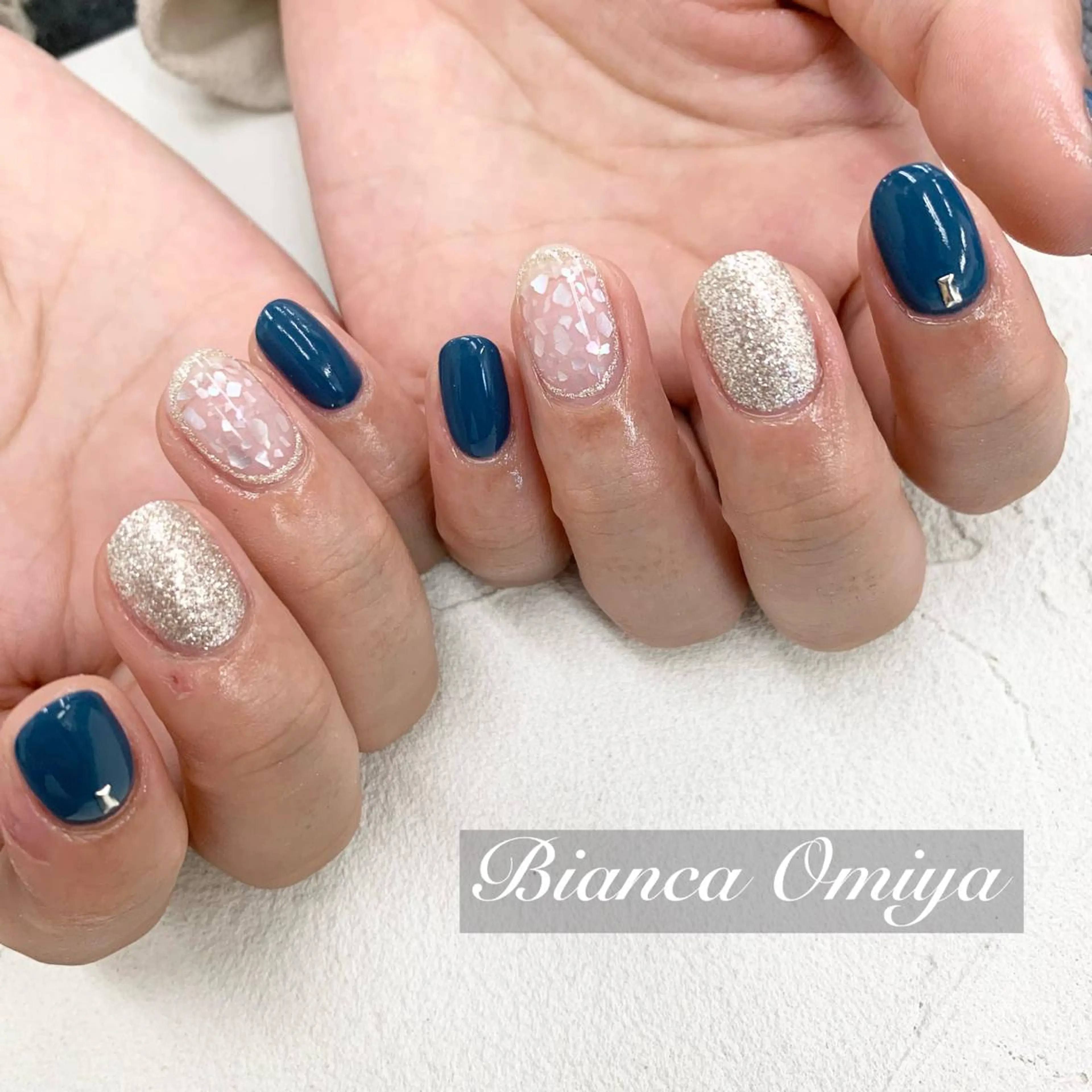 ネイル ビアンカ大宮 店長 モリサワレイラのネイルデザイン