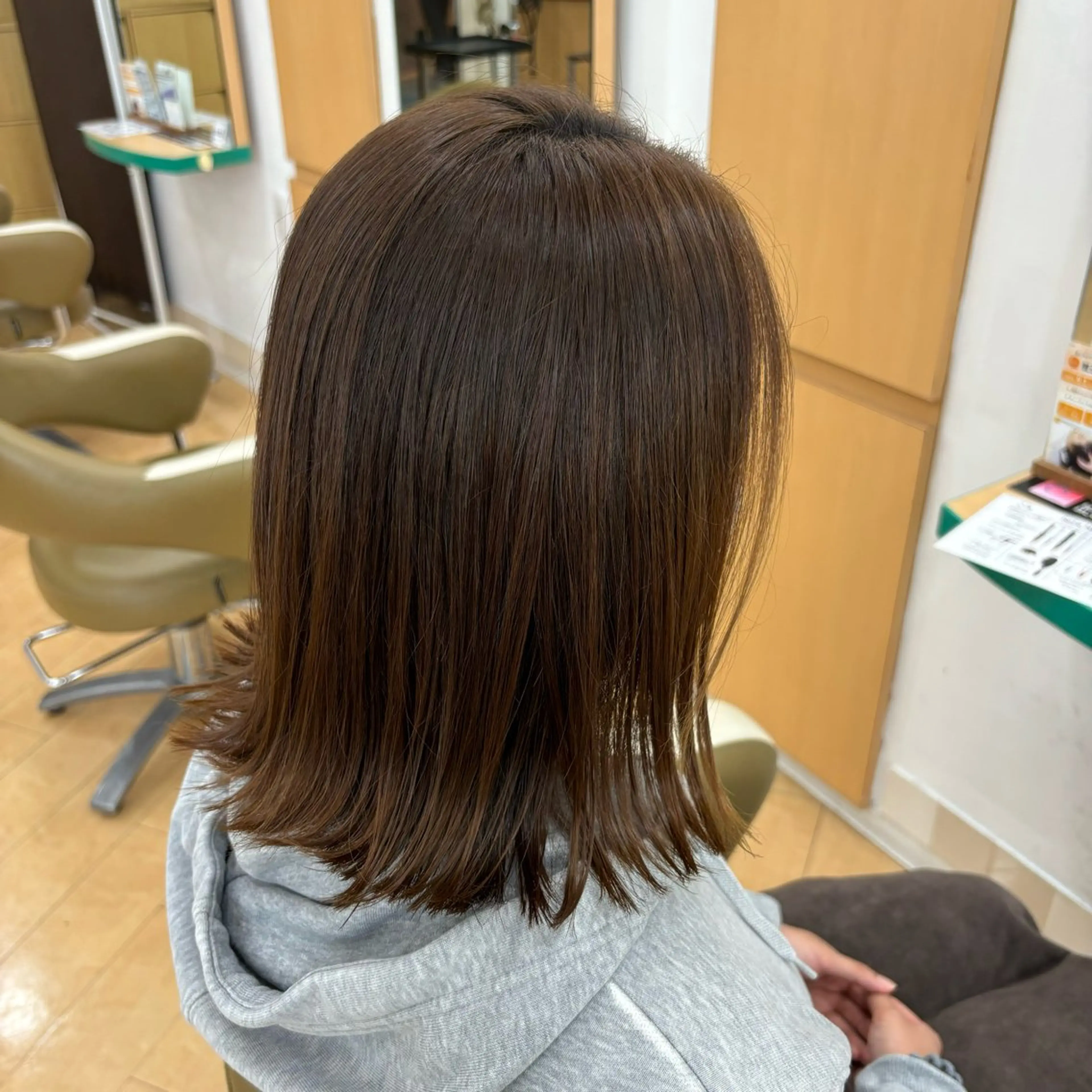 セミロング 🎀🤍芦澤 李音🤍🎀のヘアスタイル