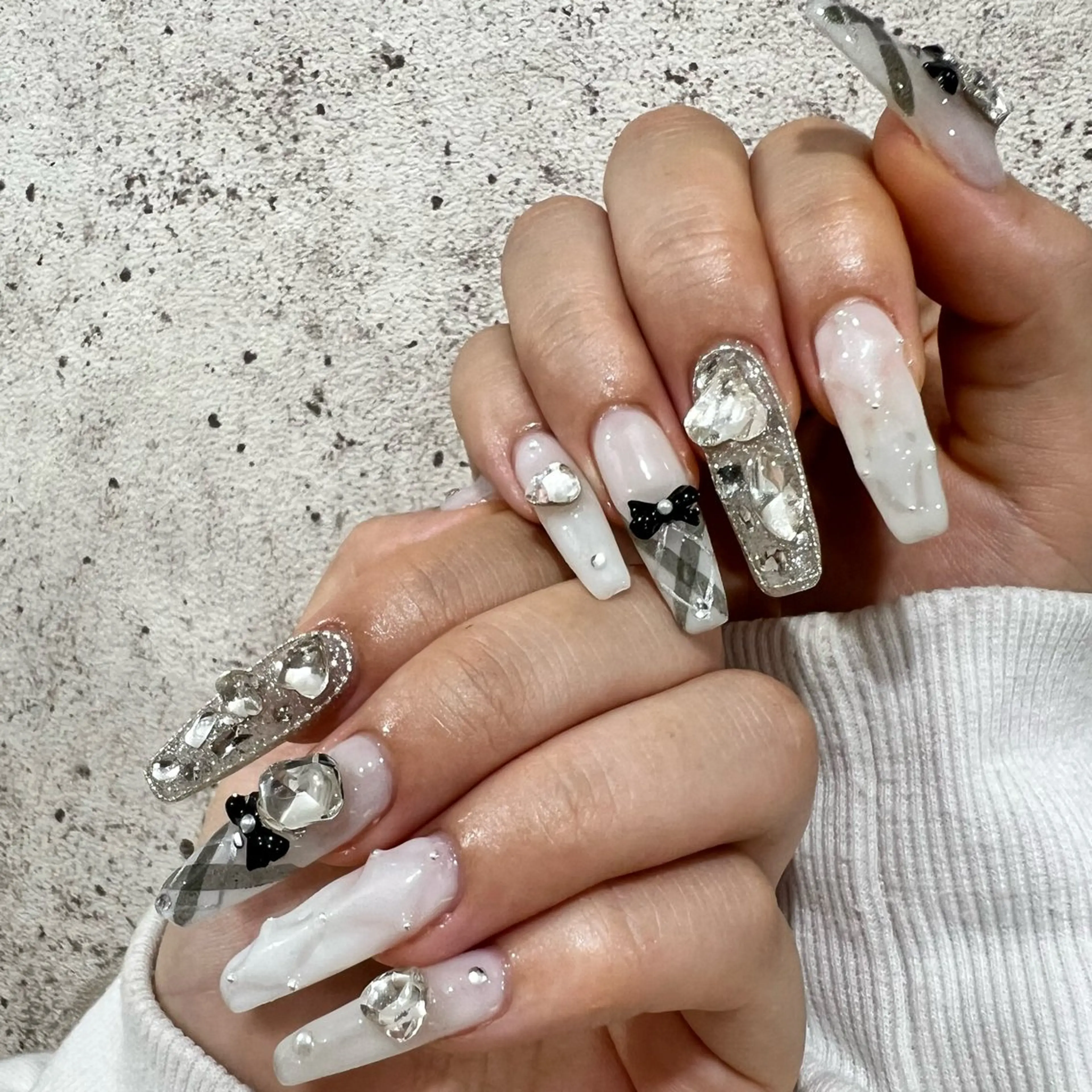 ネイル 韓国ネイル ワンホンネイル ハンドネイル ハンドケア Chang _Nailのネイルデザイン