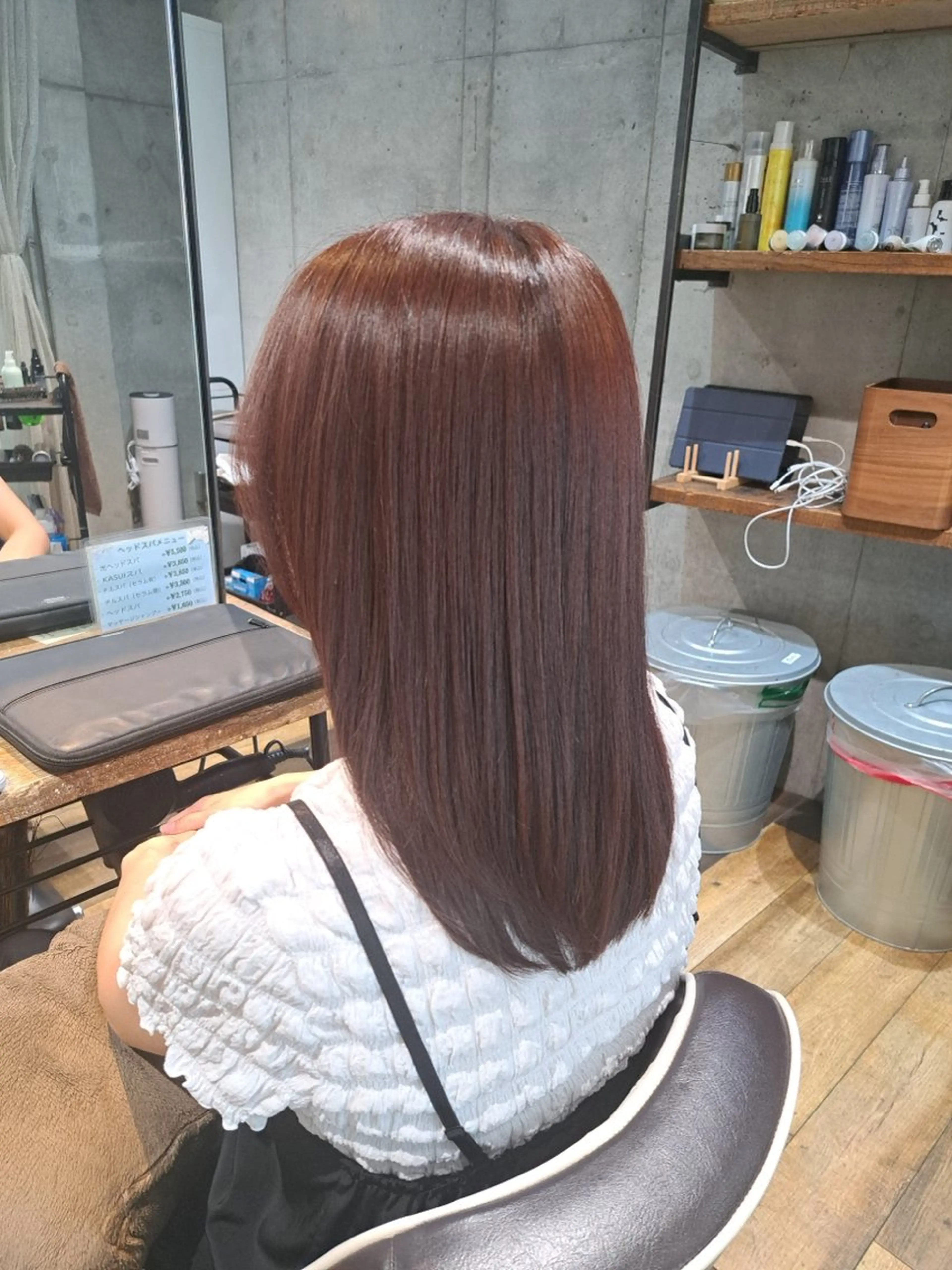 ミディアム トリートメント flannel 加藤 優介のヘアスタイル