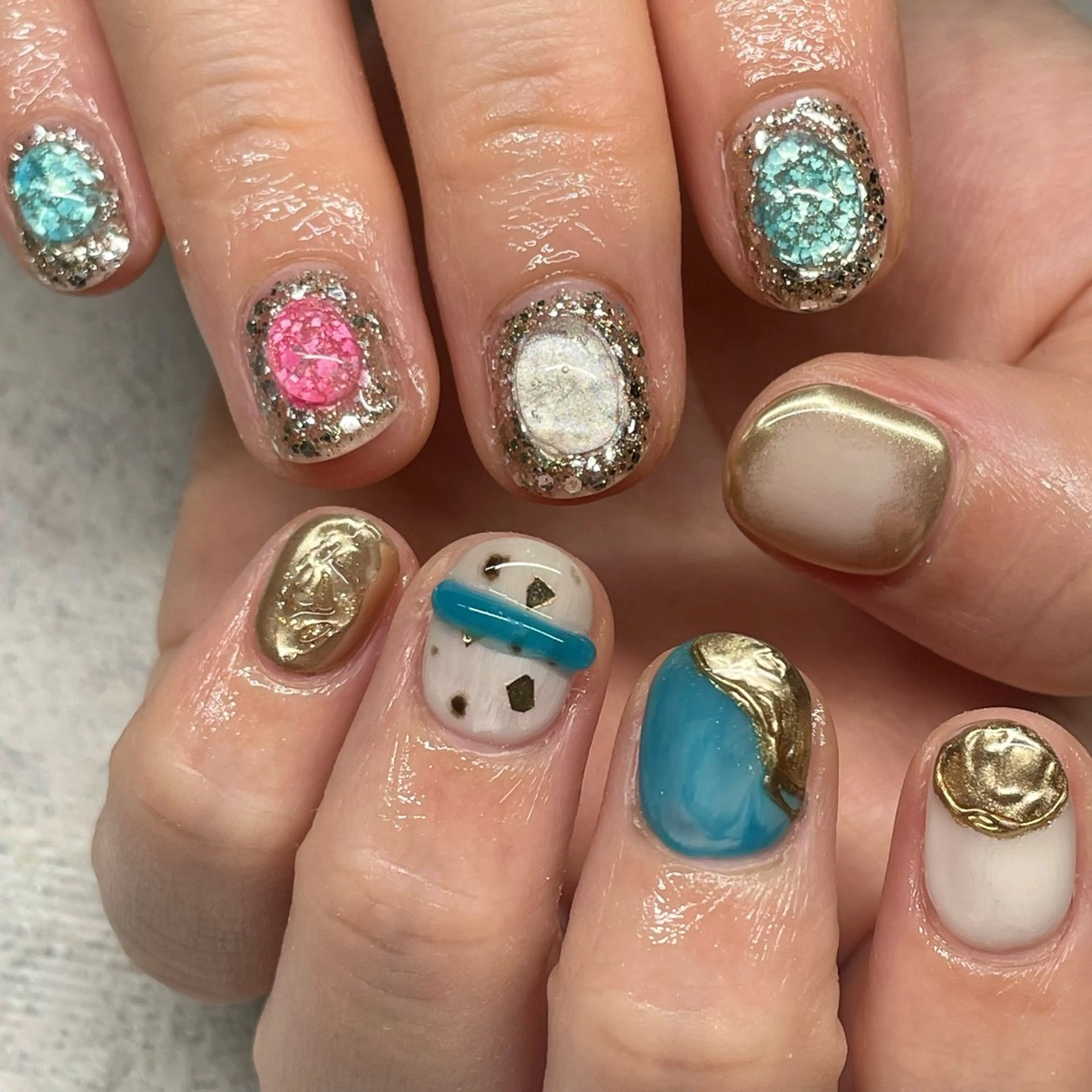 ネイル フットネイル nailsalon SuMILEのネイルデザイン