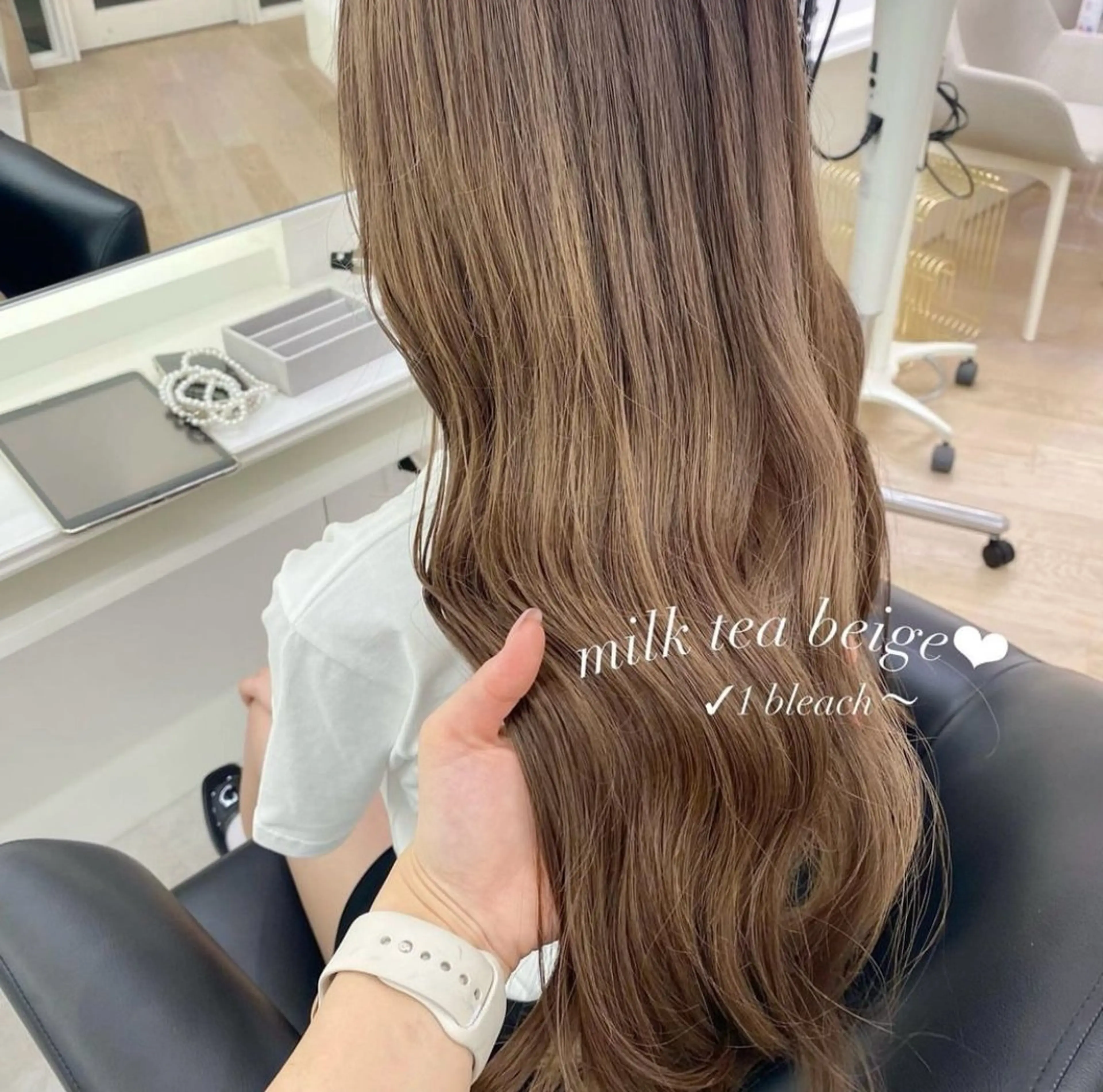 ロング カラー ParveMix♡ 加藤理沙のヘアスタイル