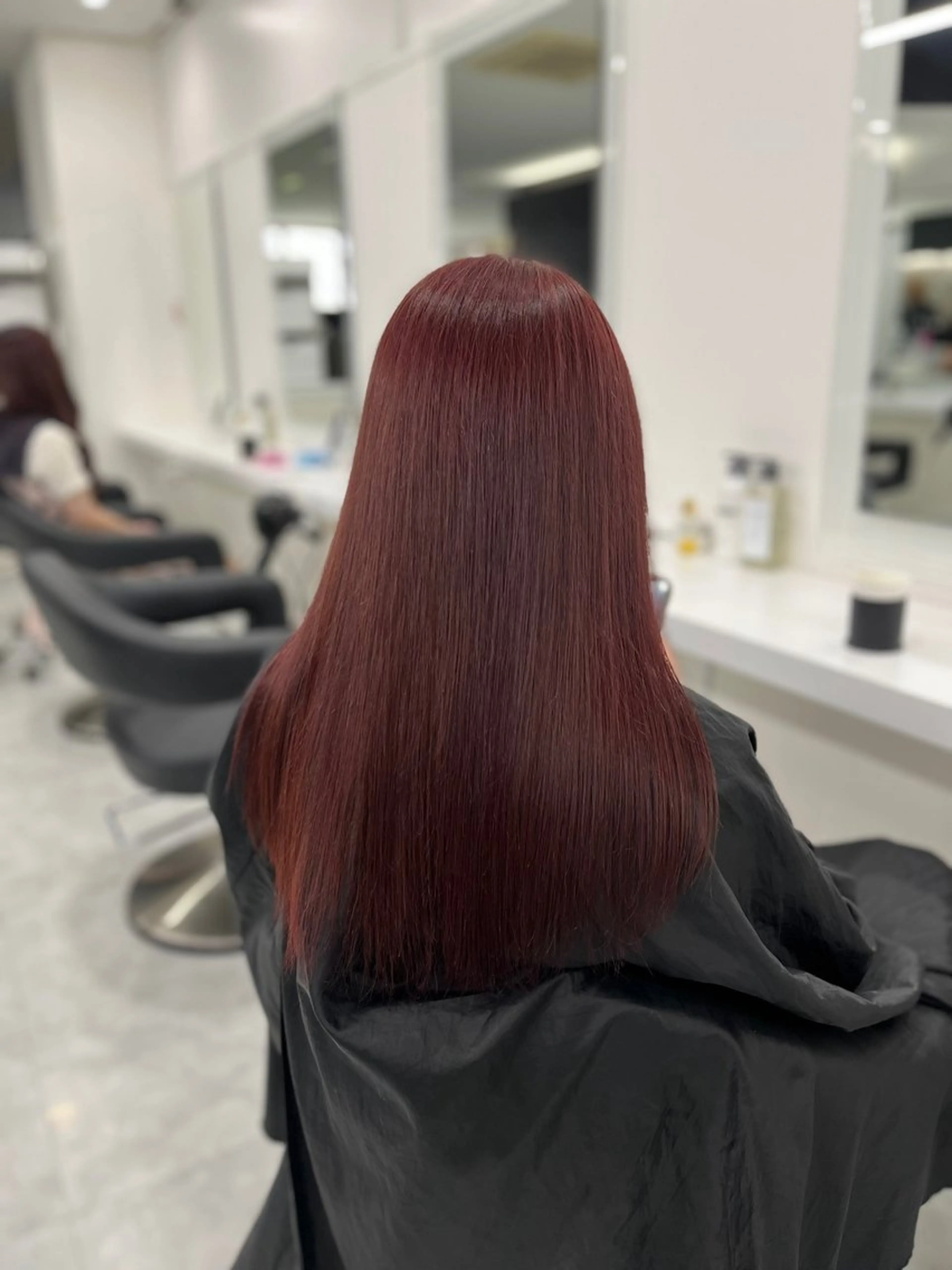 ロング ヘアカラー トリートメント ヘアセット 渋谷🥇wカラー 特化美容師のヘアスタイル