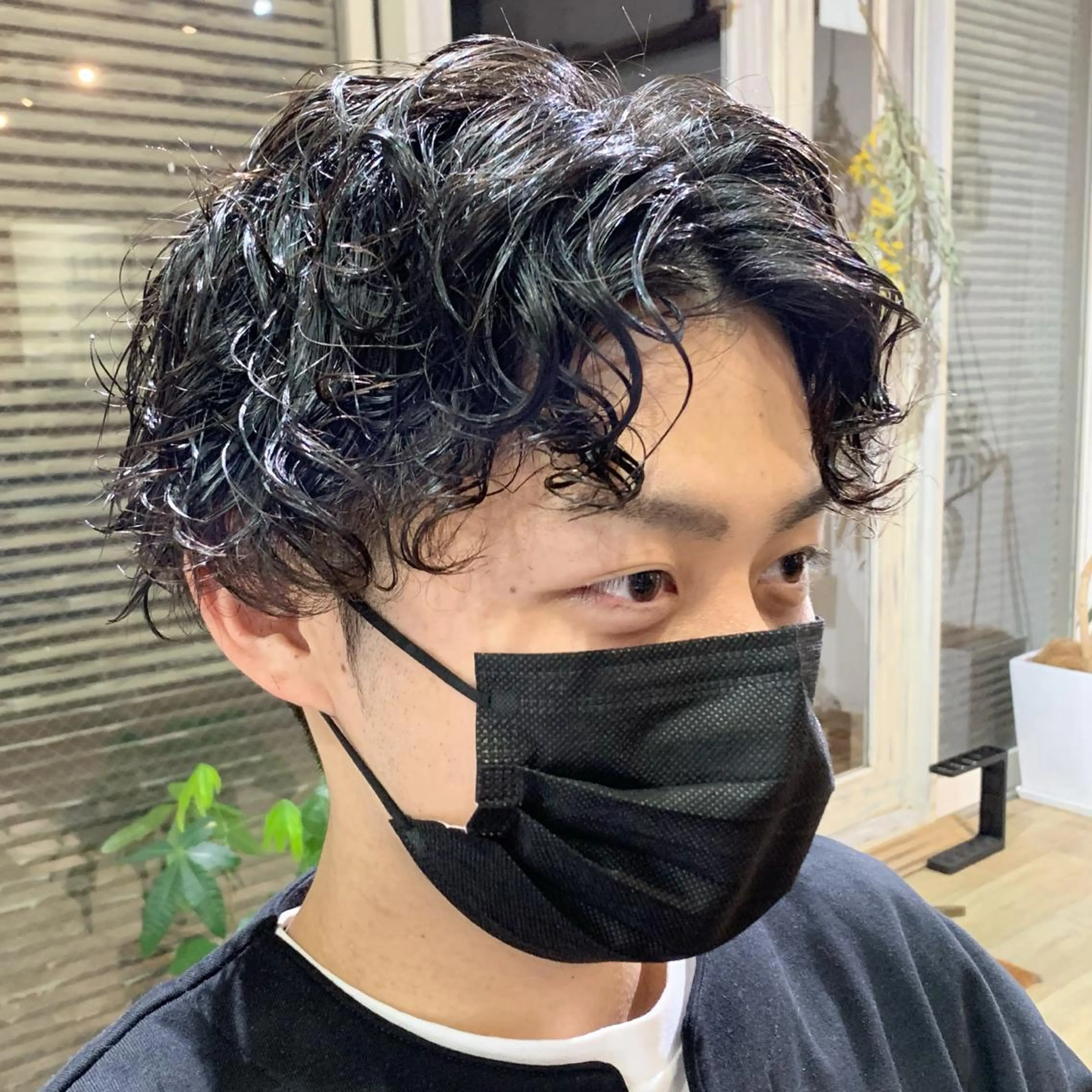 メンズ メンズパーマ OLTI所属・中村 勇星のヘアスタイル