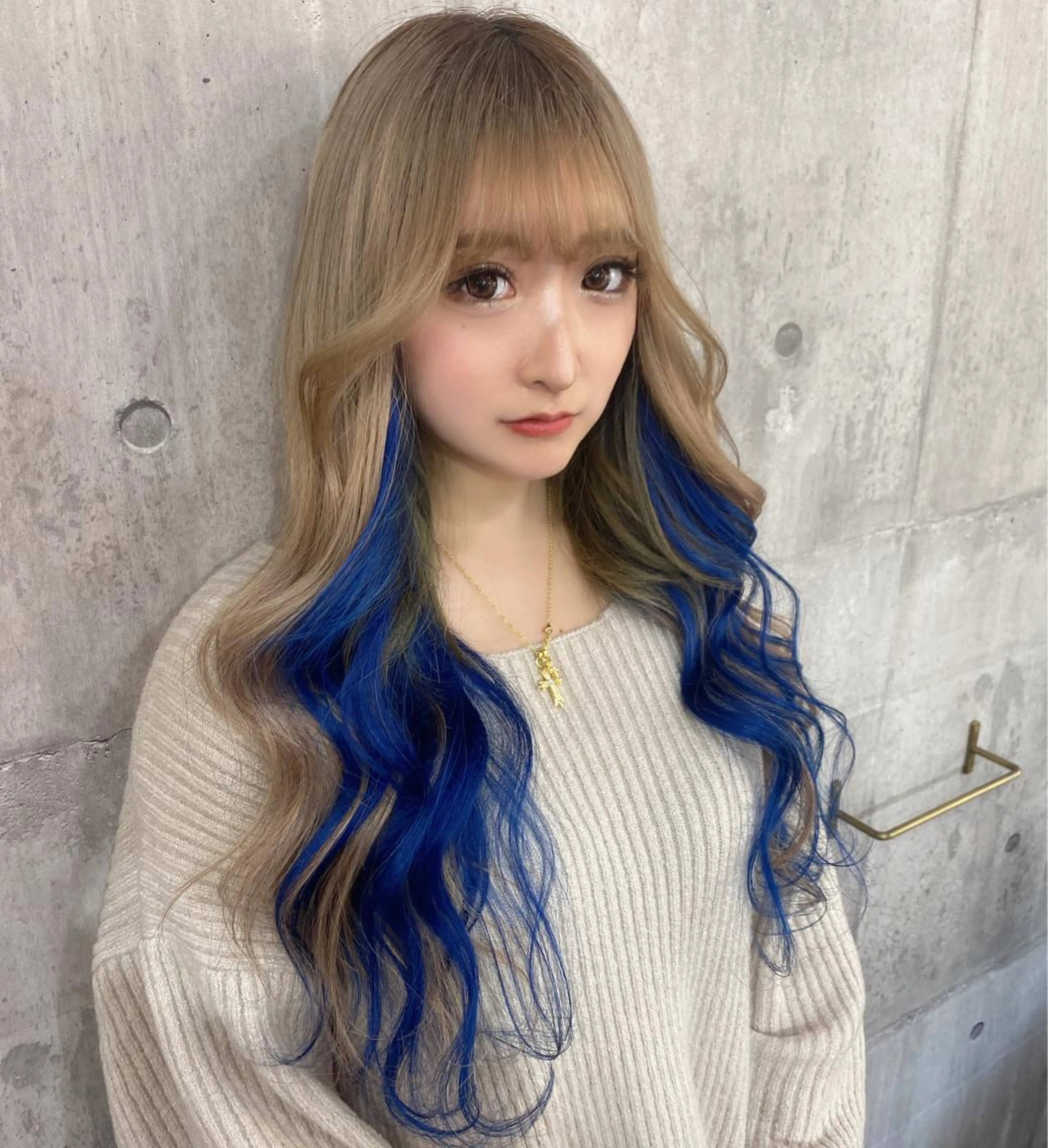 ロング カラー エクステ ロング トリートメント SHURI❤️‍🔥 中/韓mix ♡のヘアスタイル