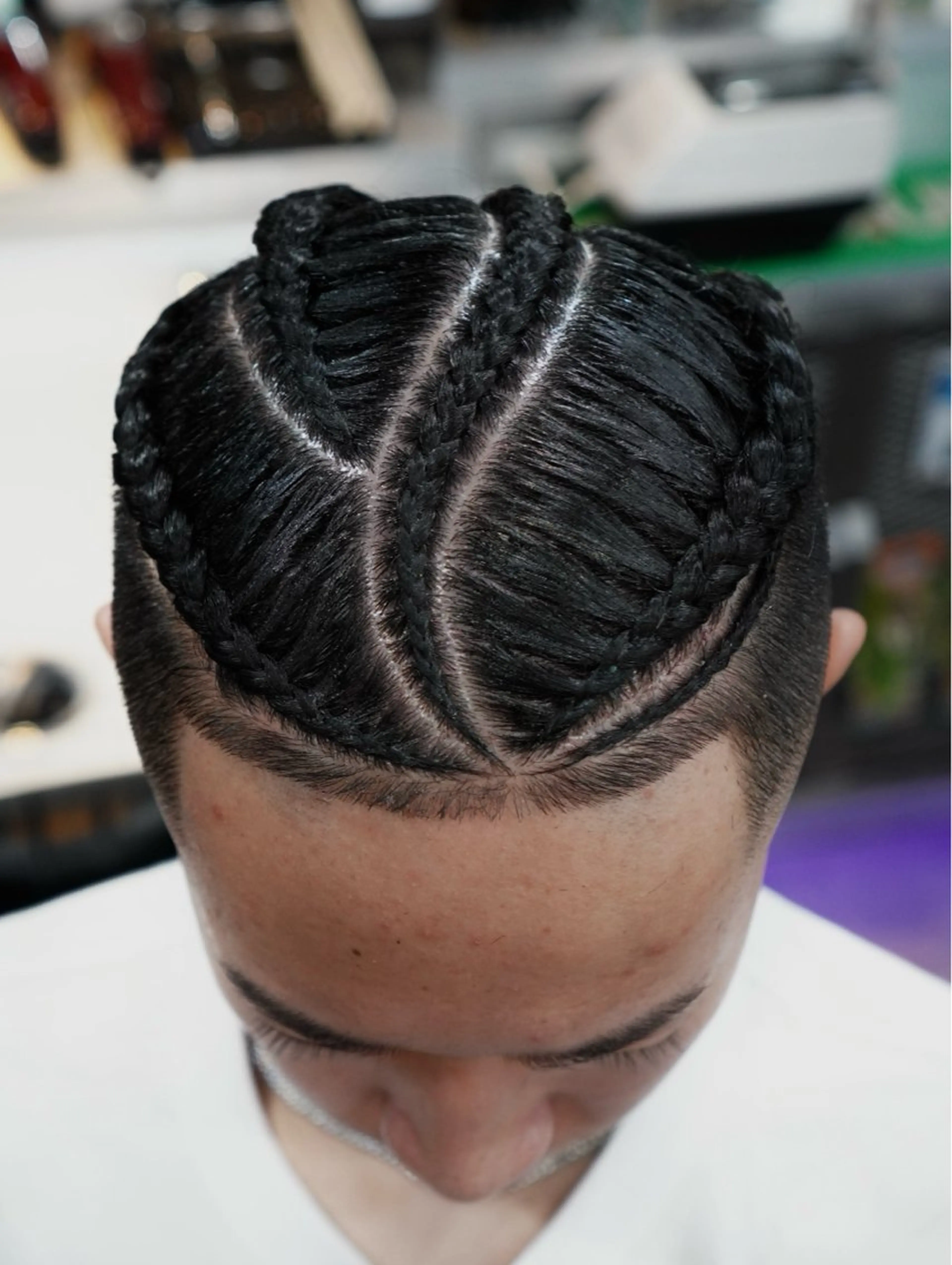 cut +cornrowの写真