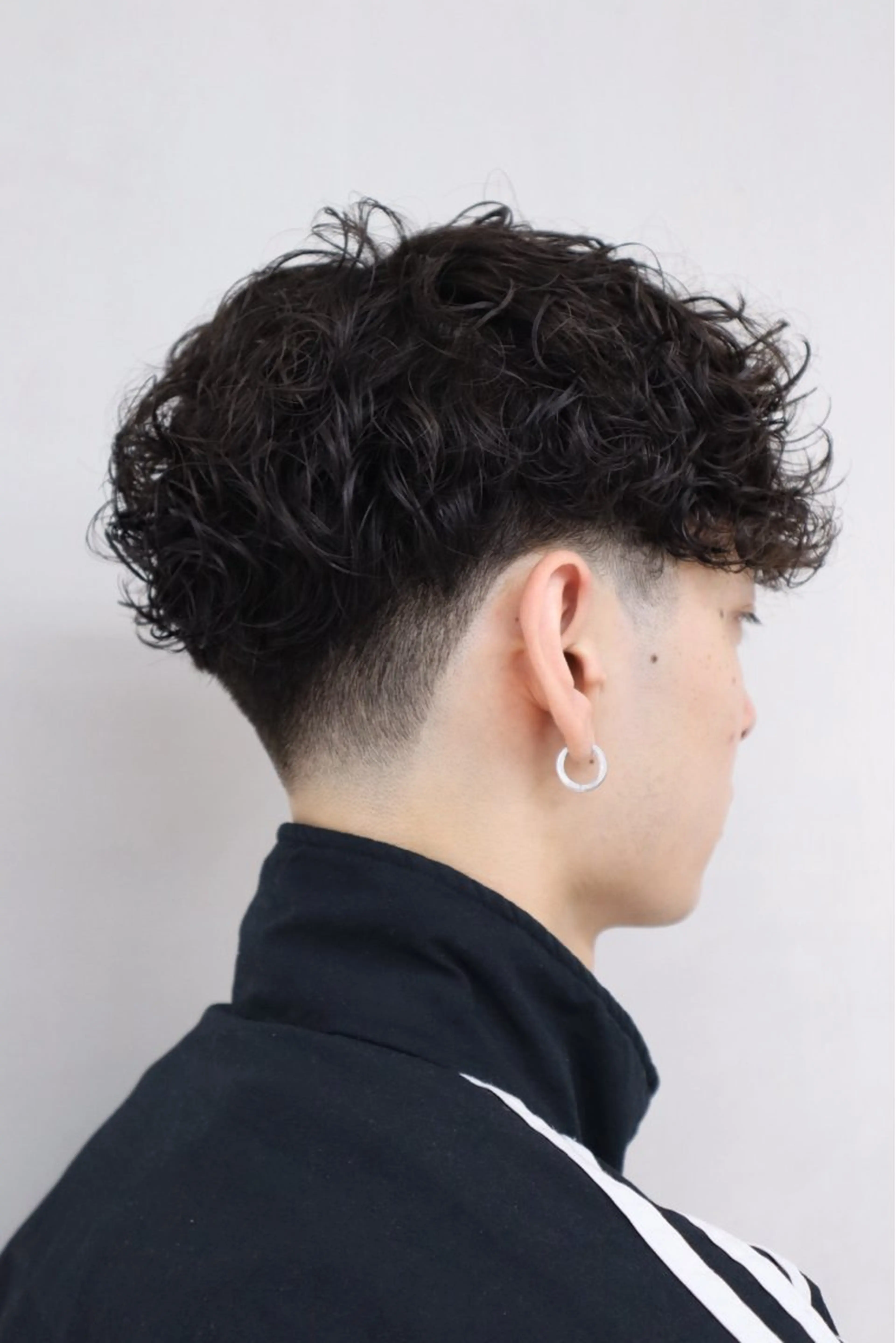 ショート パーマ メンズ カット パーマ トリートメント ヘアセット メンズ特化   西野 晴紀のヘアスタイル