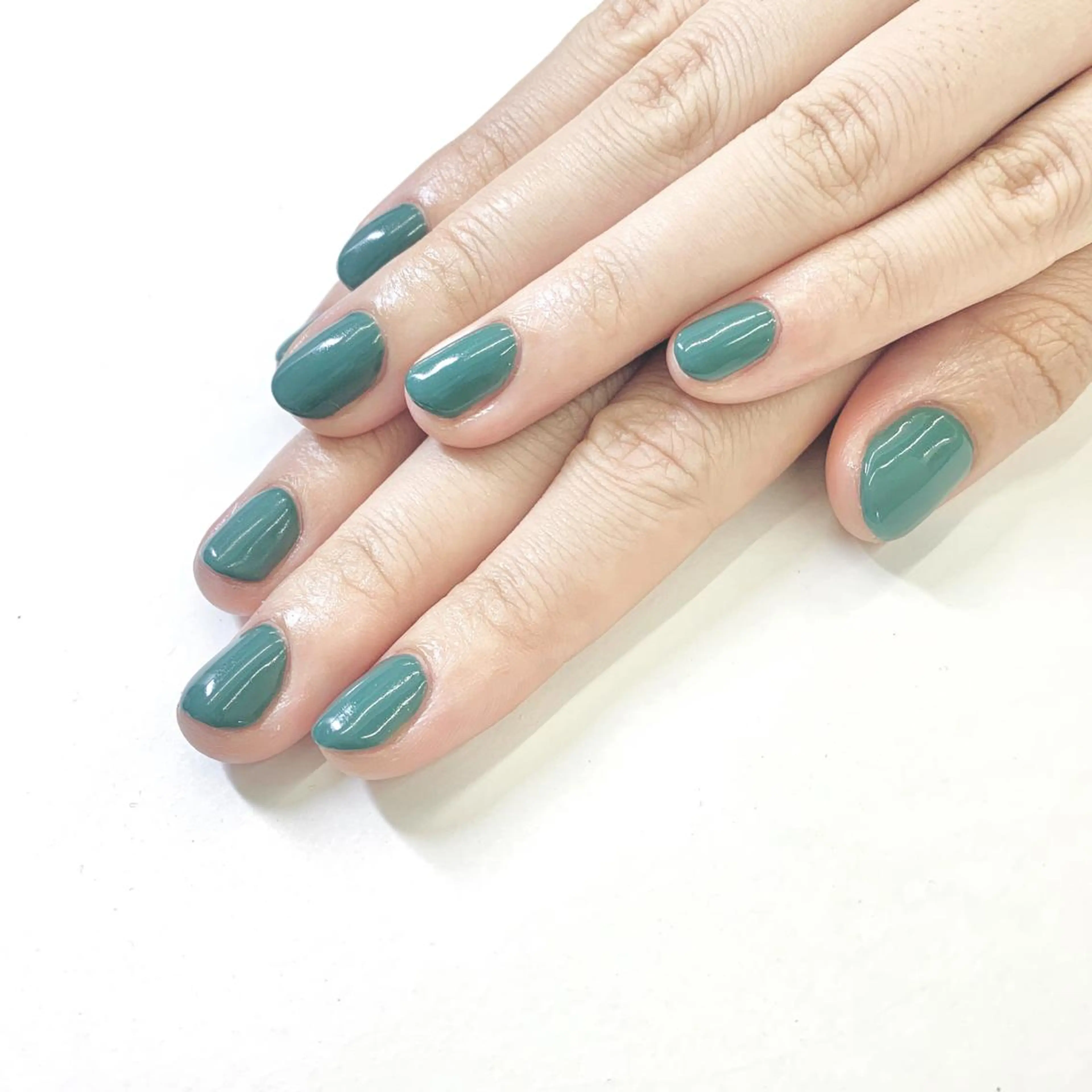 メンズ ネイル ワンカラーネイル YUN君 🦍のネイルデザイン