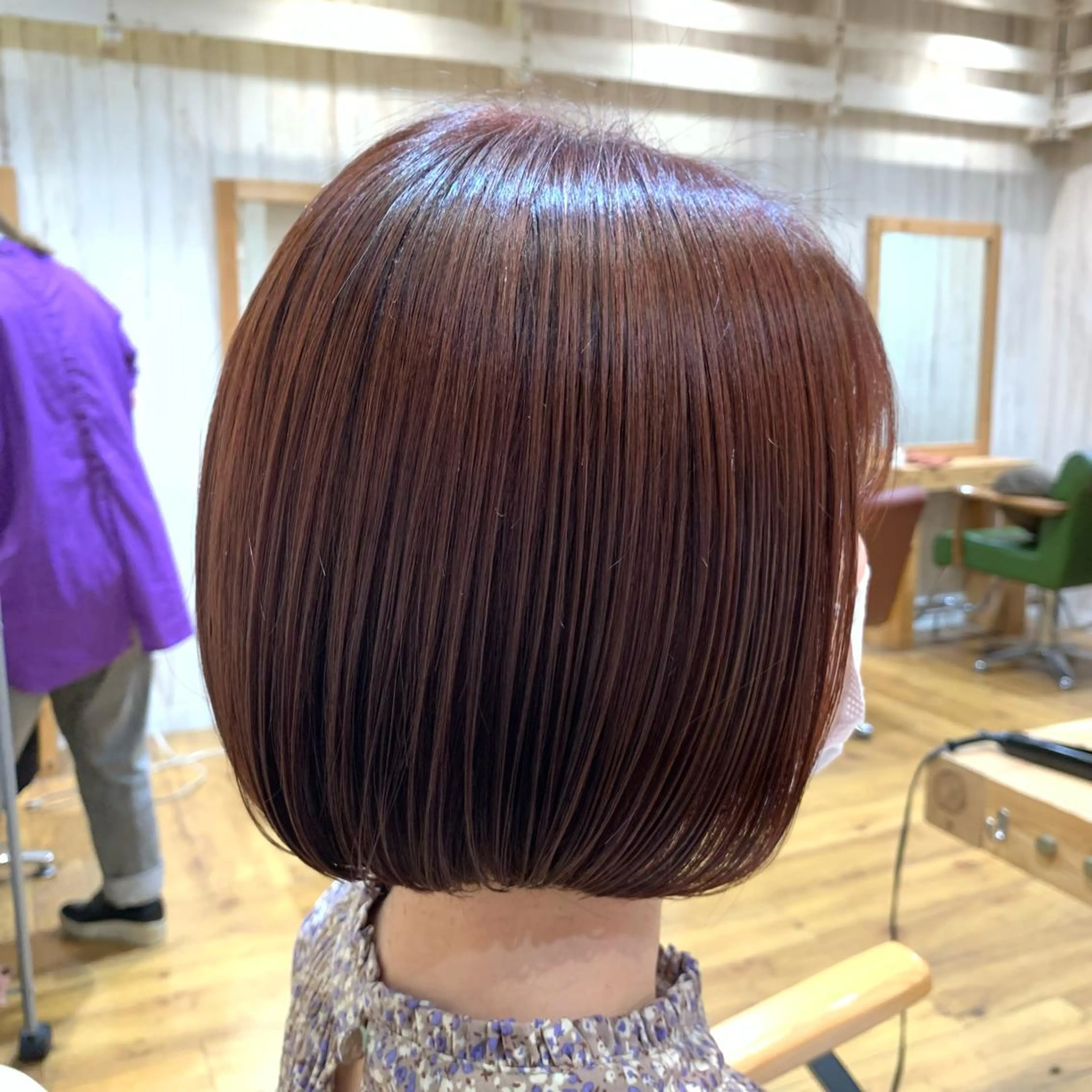 ショート ショートボブ 丸みショート ベリーショート ボブ くびれヘア カット トリートメント Halo 長居店 "ROKI"のヘアスタイル