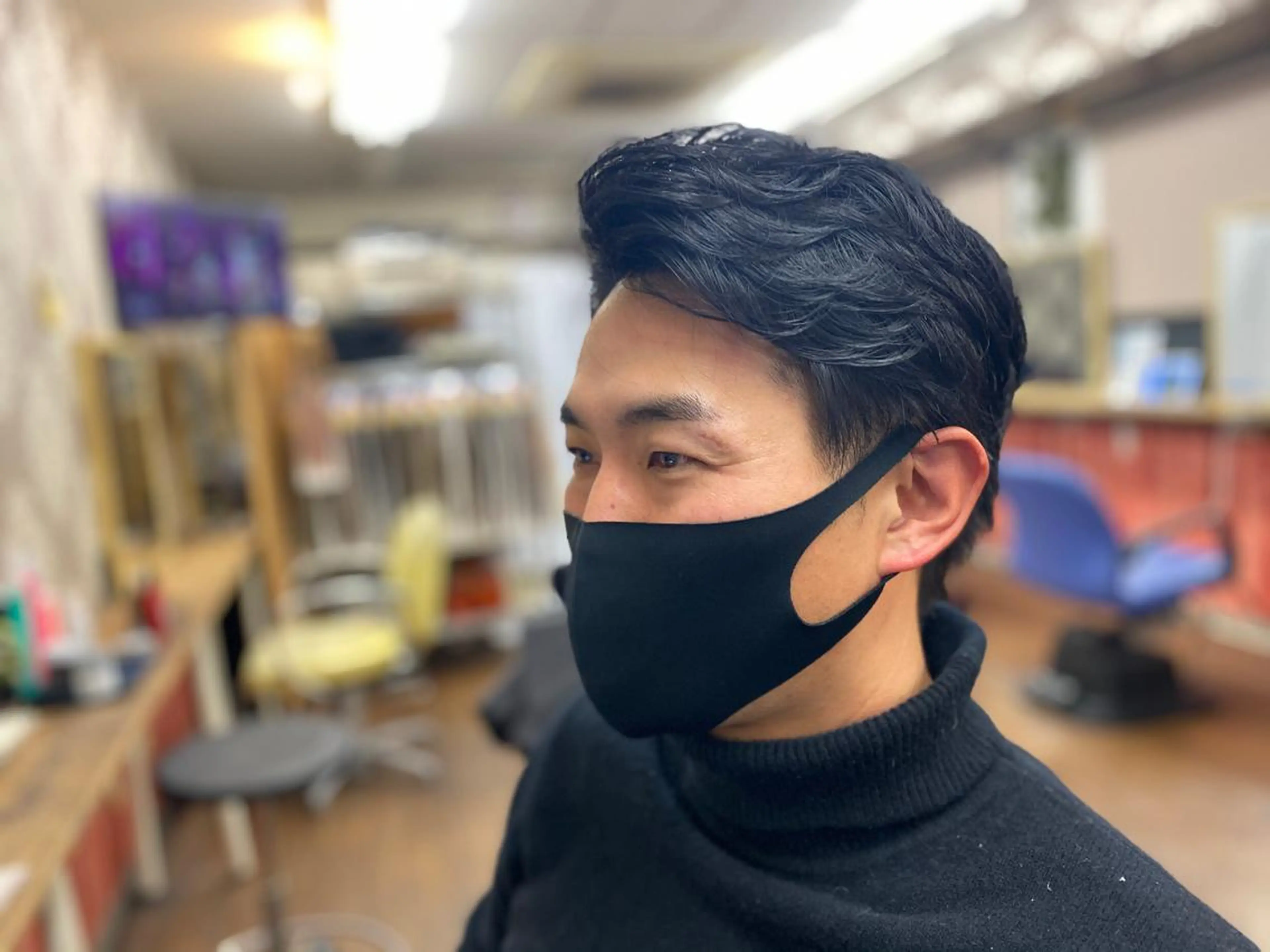 パーマ メンズ メンズパーマ カット パーマ トリートメント Relaxation Saljuのヘアスタイル
